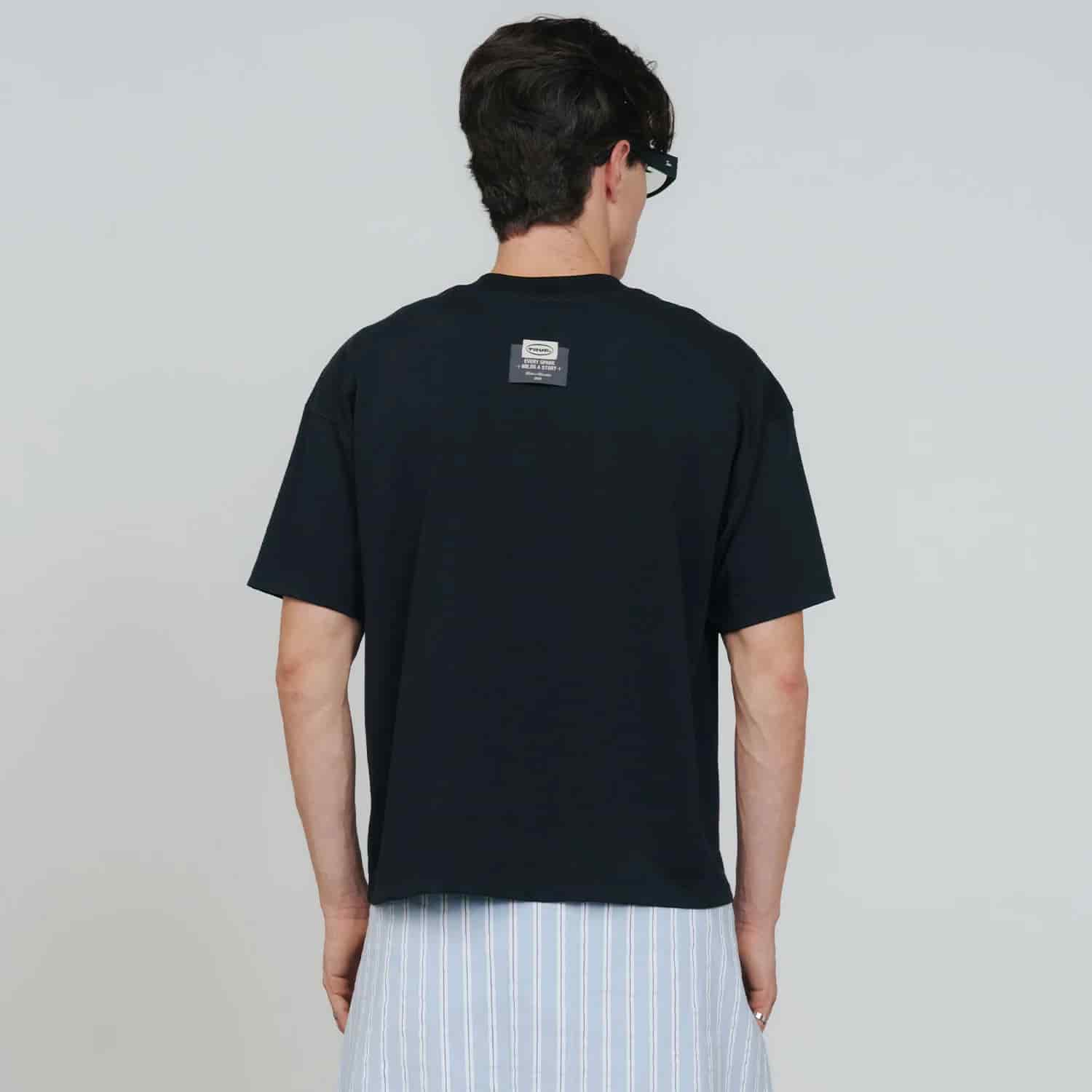 F*ck Nudes Boxy T-Shirt - Black - miniatura 6