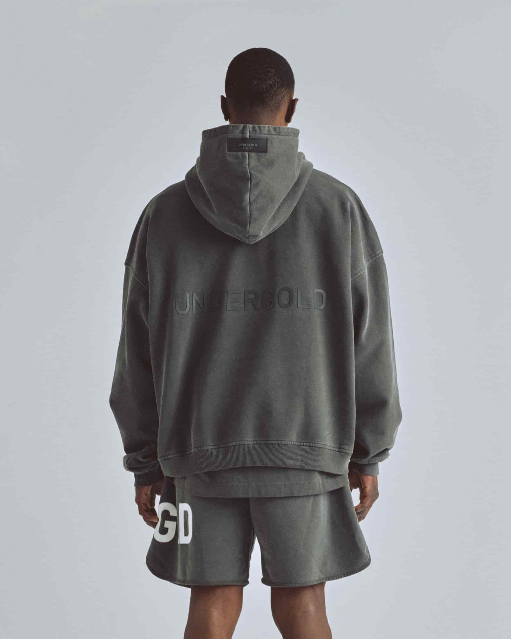 Line Logo Hoodie Vintage Gray - miniatura 7