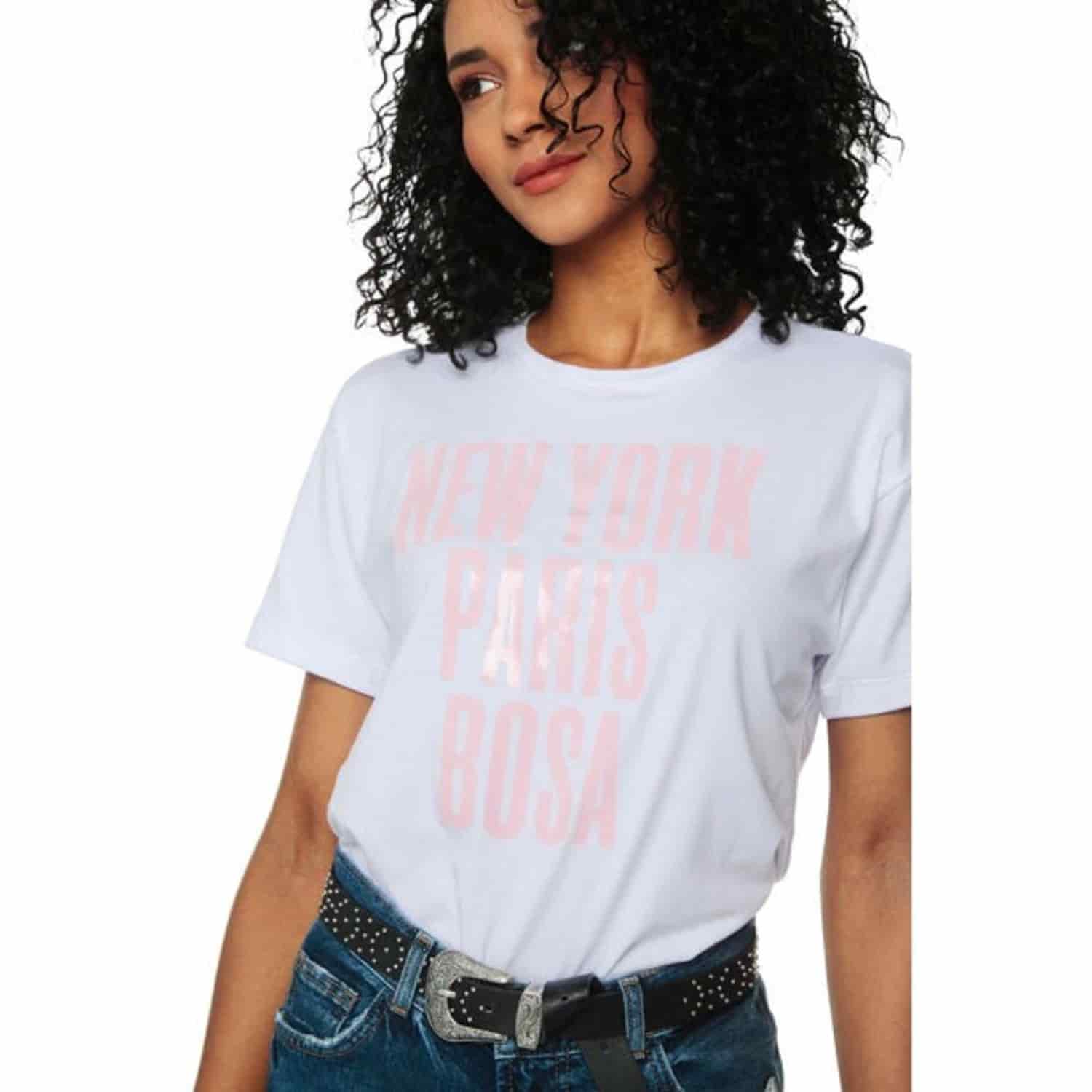 NEW YORK PARIS BOSA TSHIRT - miniatura 4