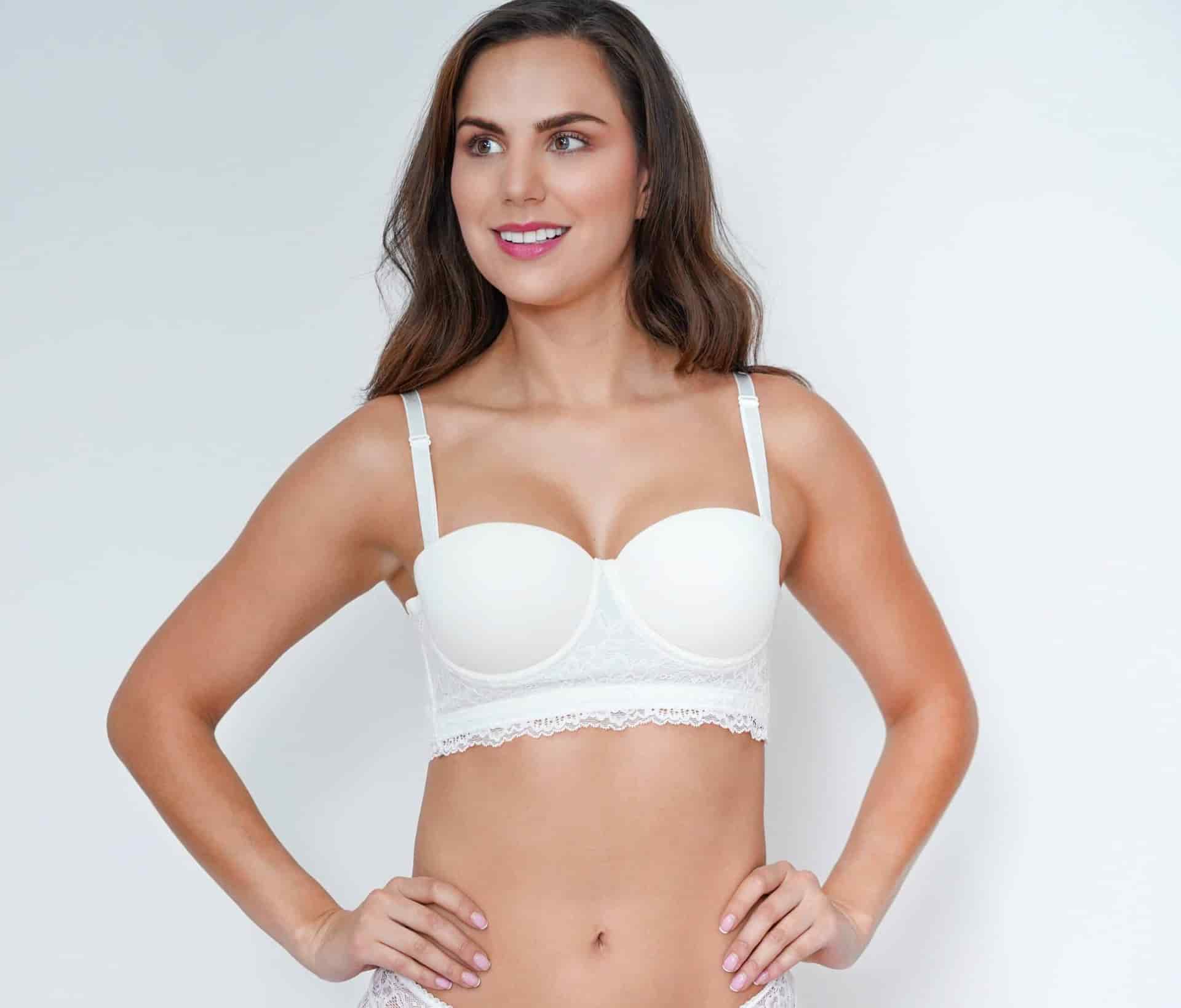 Brasier Strapless Multiusos para Mujer con Copa Lisa - miniatura 1