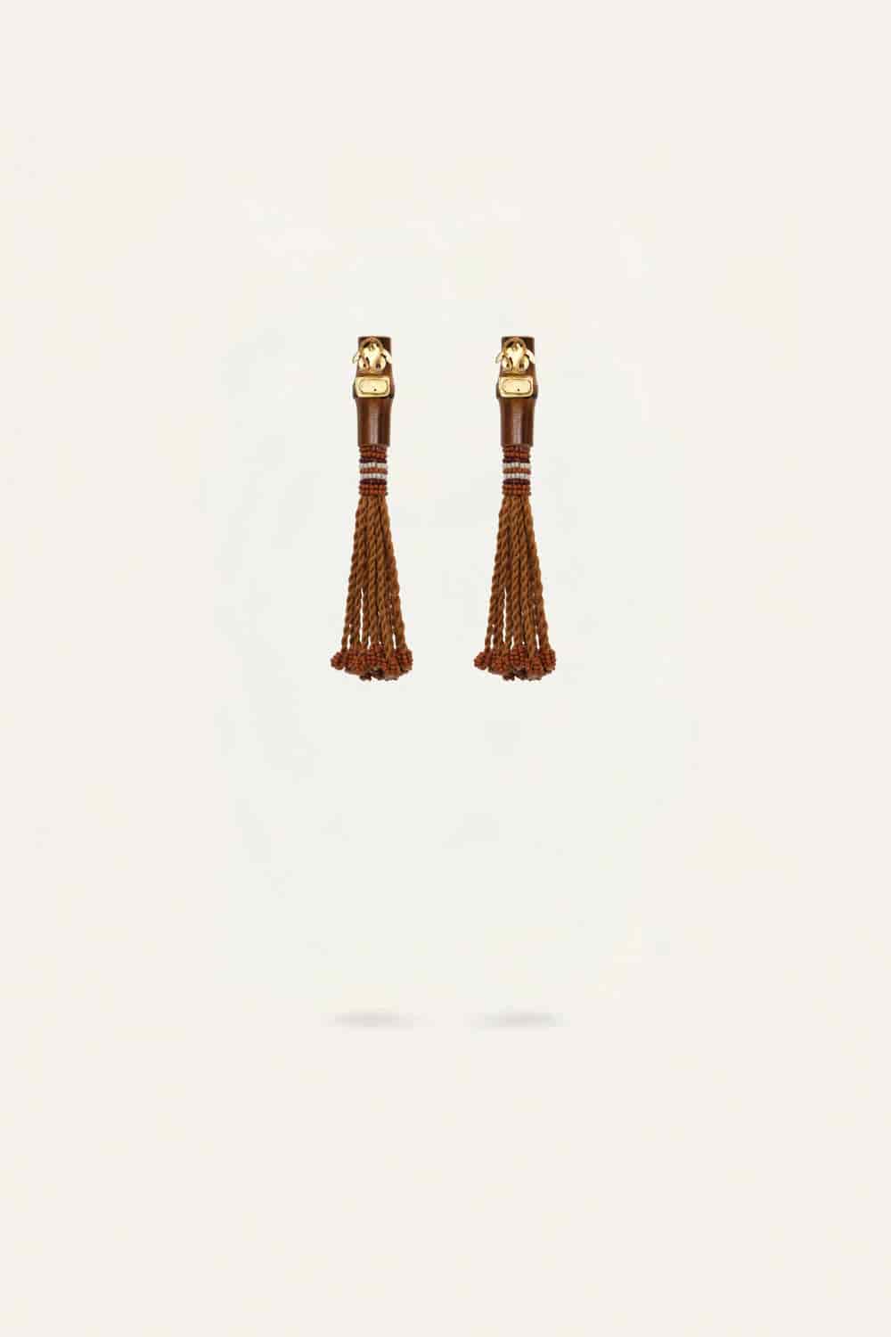 Gaucho Of The Bamboo Road Earrings - miniatura 2