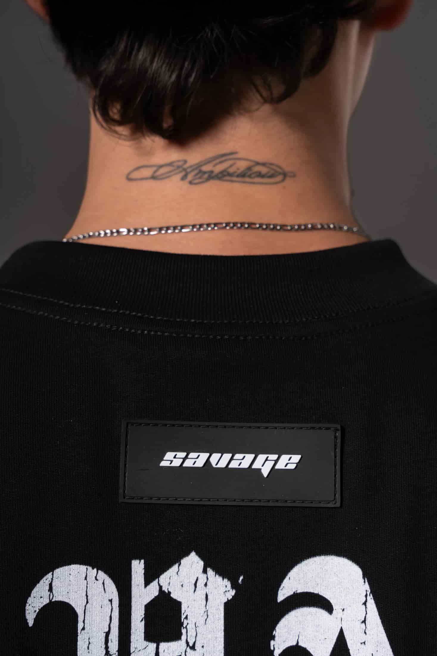 Camiseta Oversize Good heart  savage  250 gramos 14646 - miniatura 6