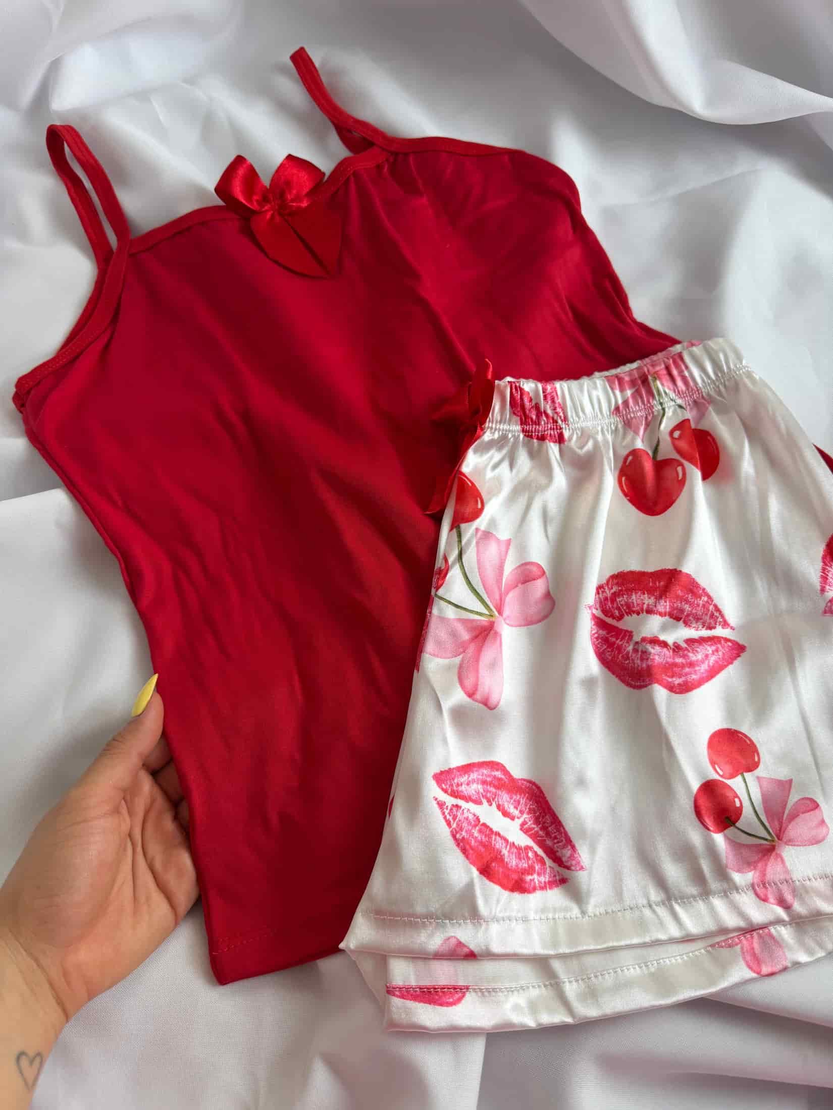 Pijamas Satín Estampada - miniatura 8