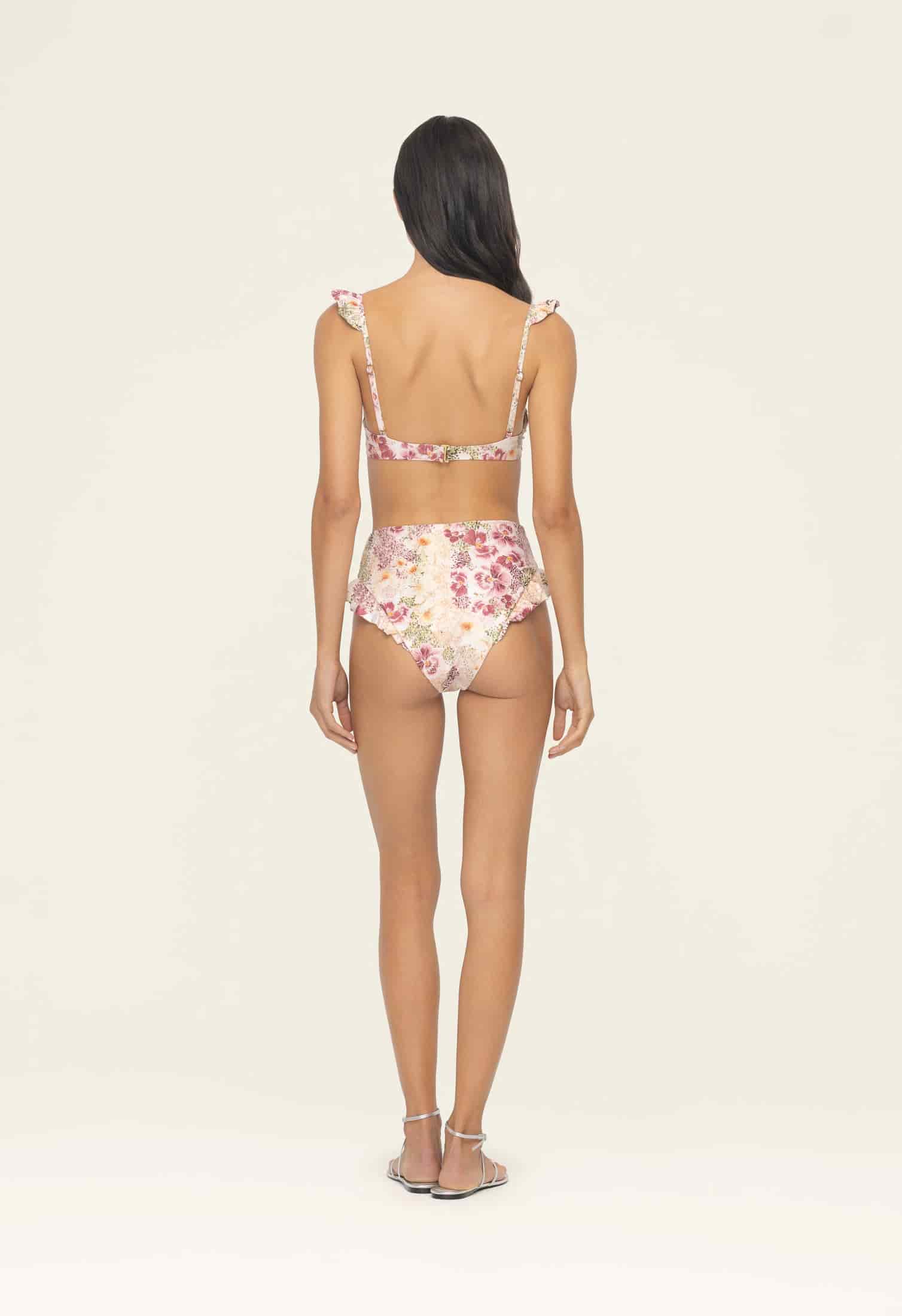 Kiwi Florecer Bikini Top - miniatura 4