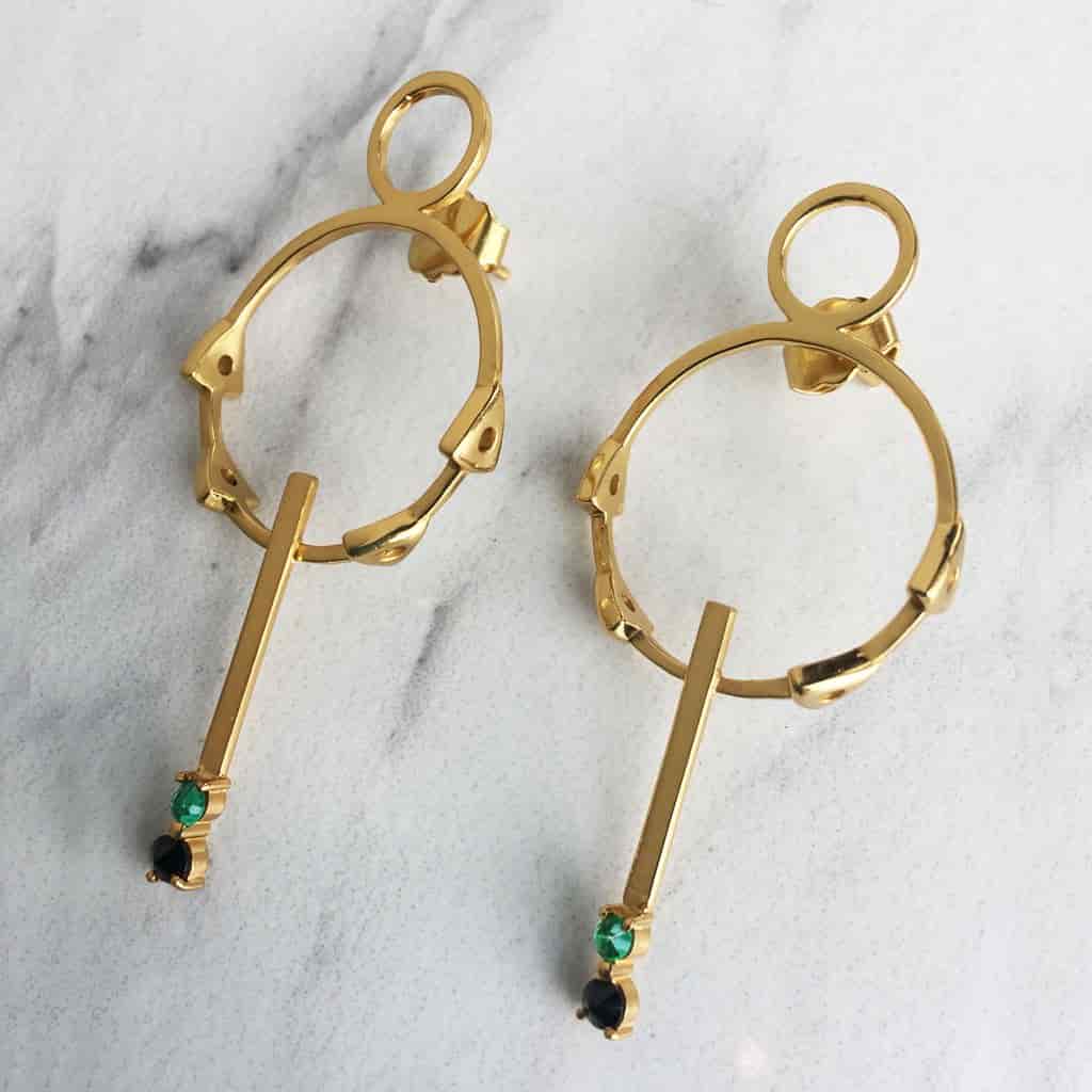 ARETES EIGHT ONE ESMERALDA - miniatura 3