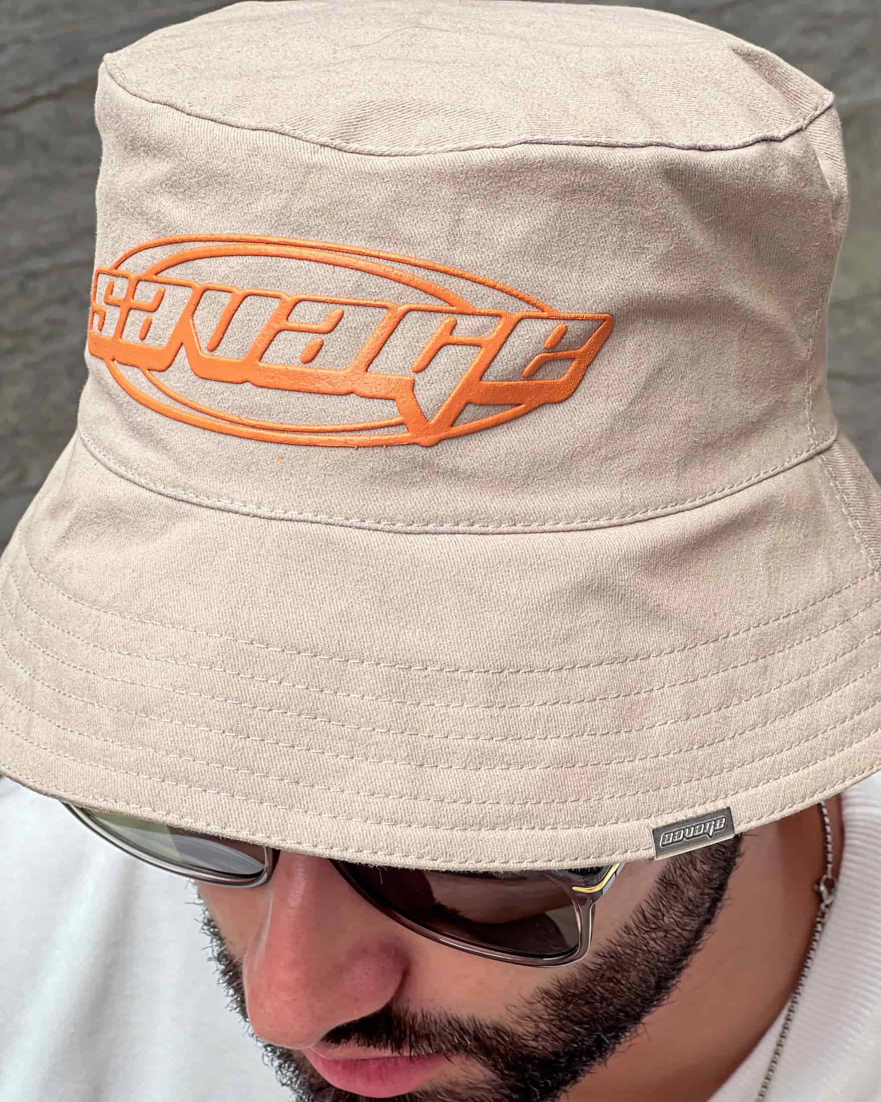 Bucket hat beige/svg naranja  14265 - miniatura 4