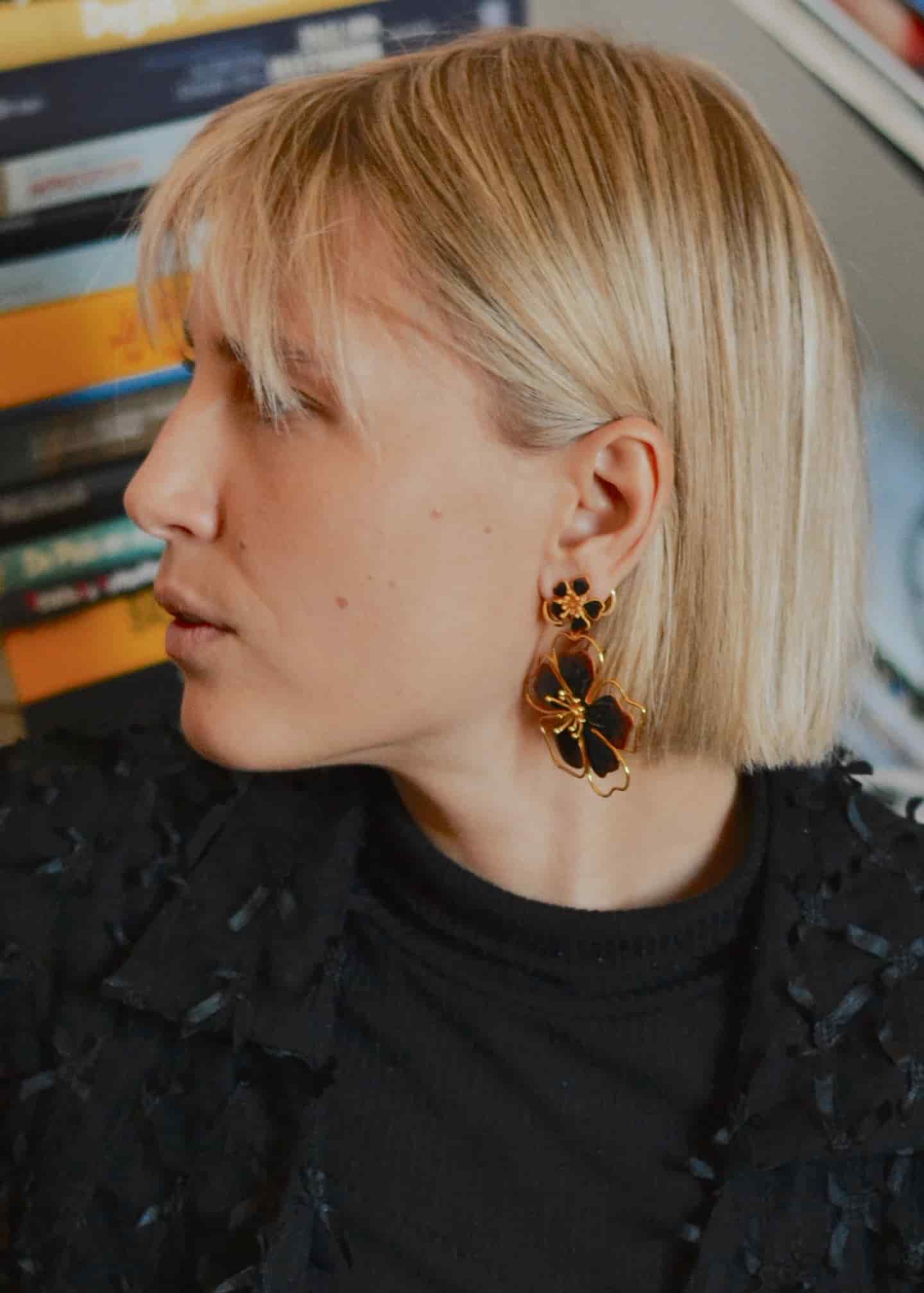 Aretes Andreae Negro - miniatura 2