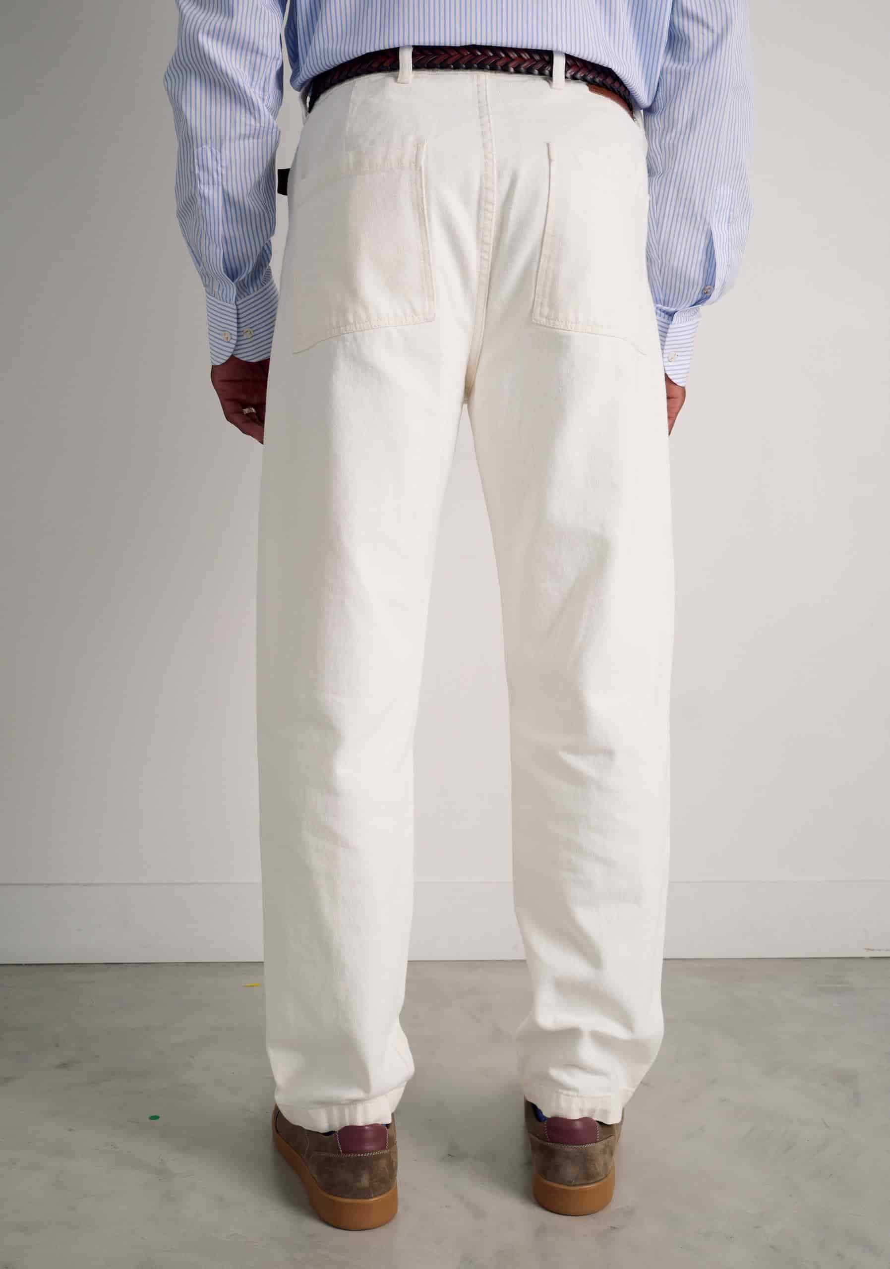 Pantalón H Dylan 5 Bols. Marfil - miniatura 6