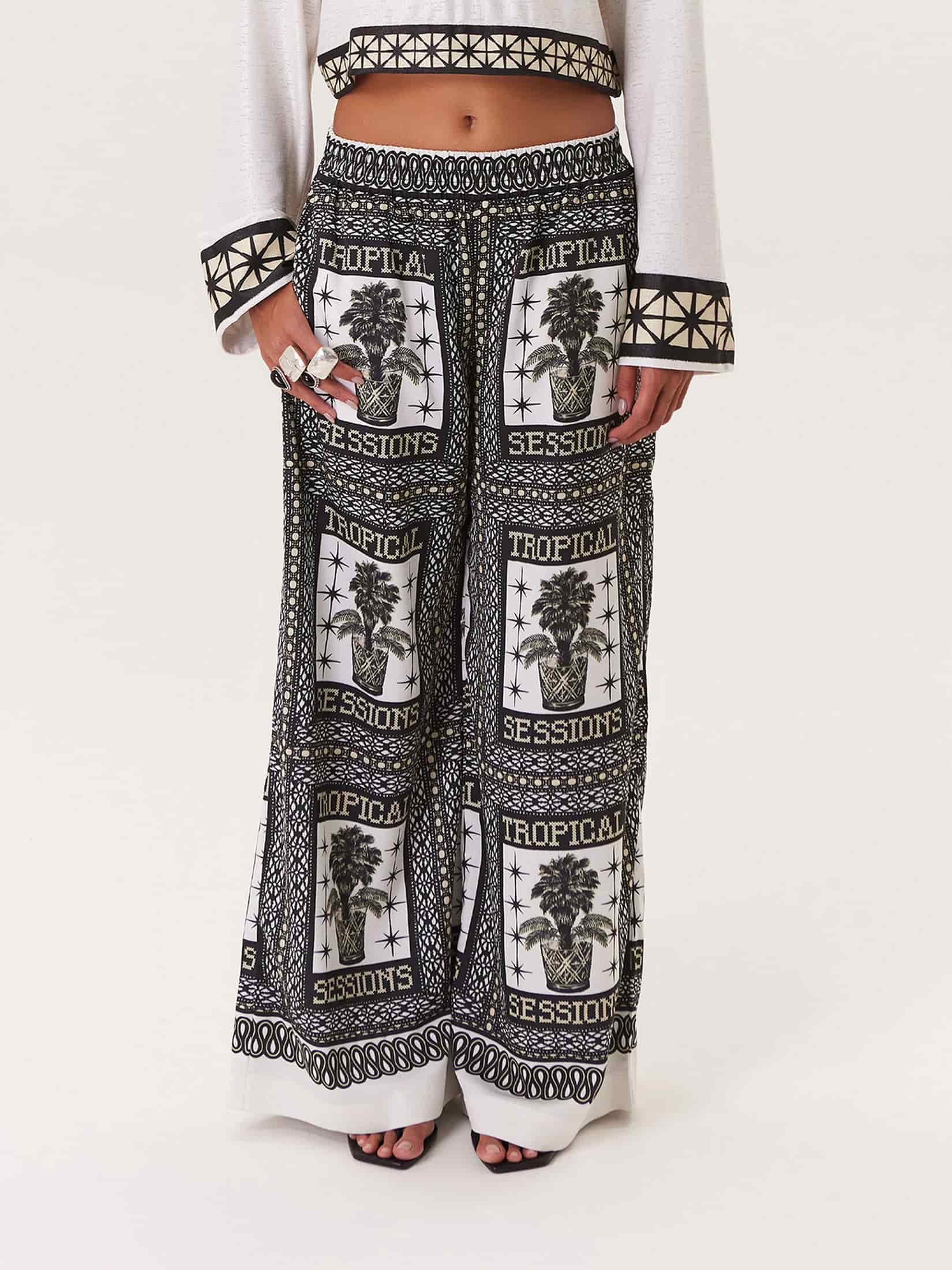 Pantalón Tropical - Negro - miniatura 2