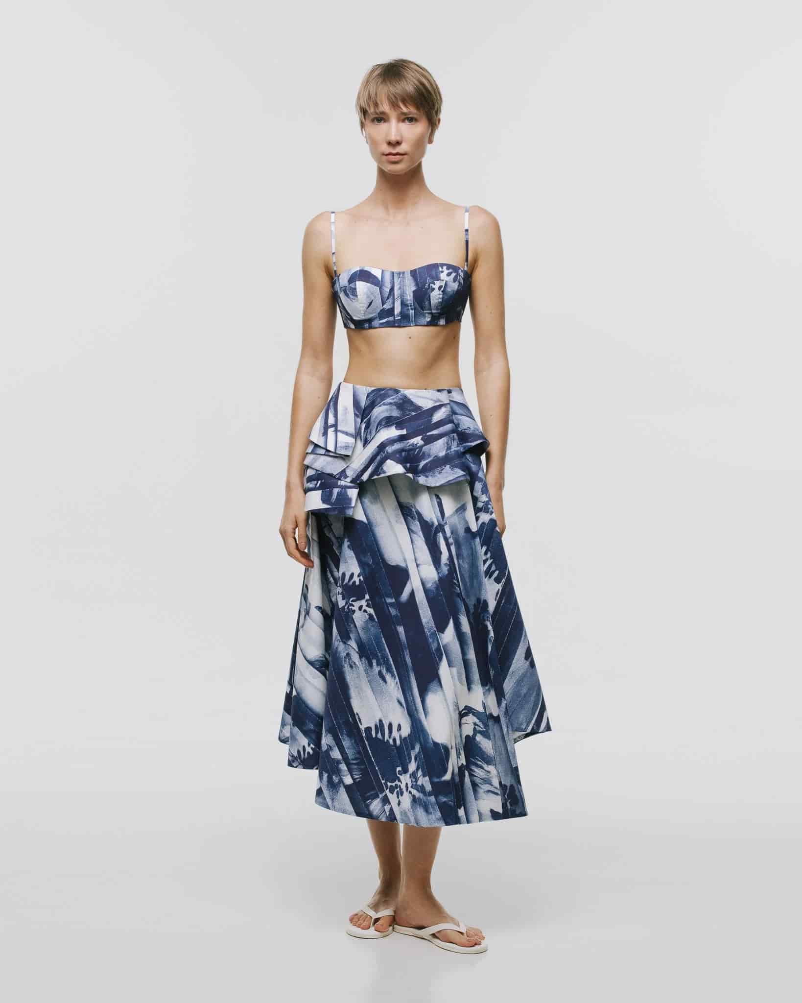 'EL MANTO' MIDI SKIRT - miniatura 6
