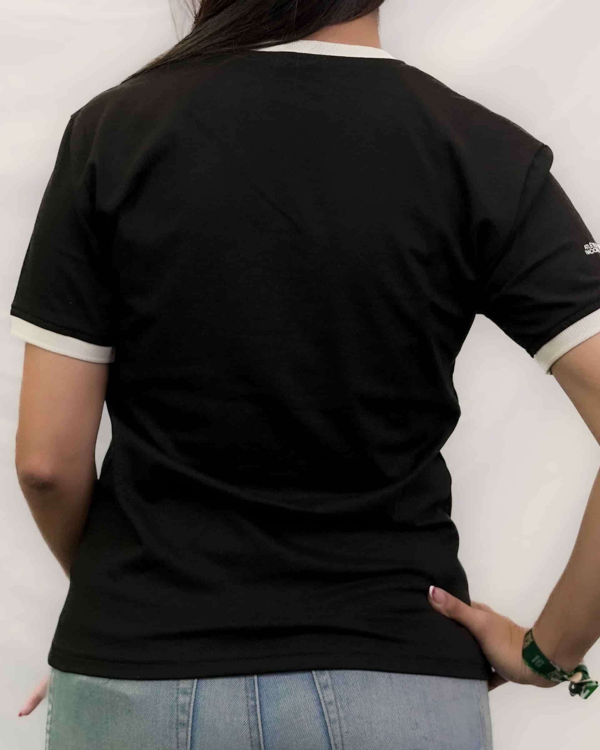 CAMISETA NEGRA ANFC MUJER - miniatura 4
