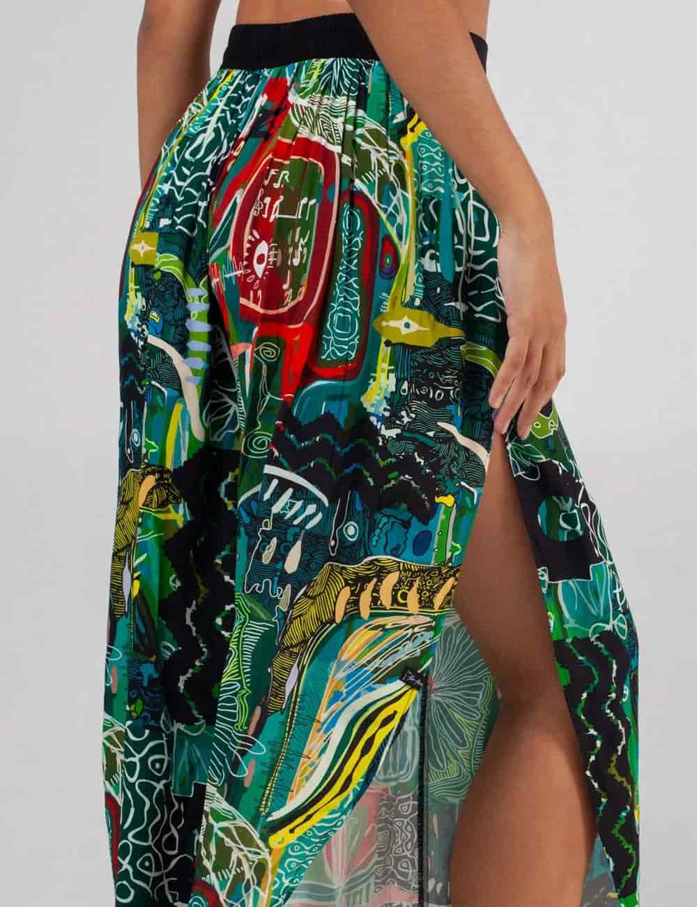 Pantalón Tulipán Yagé multicolor Mujer - miniatura 4