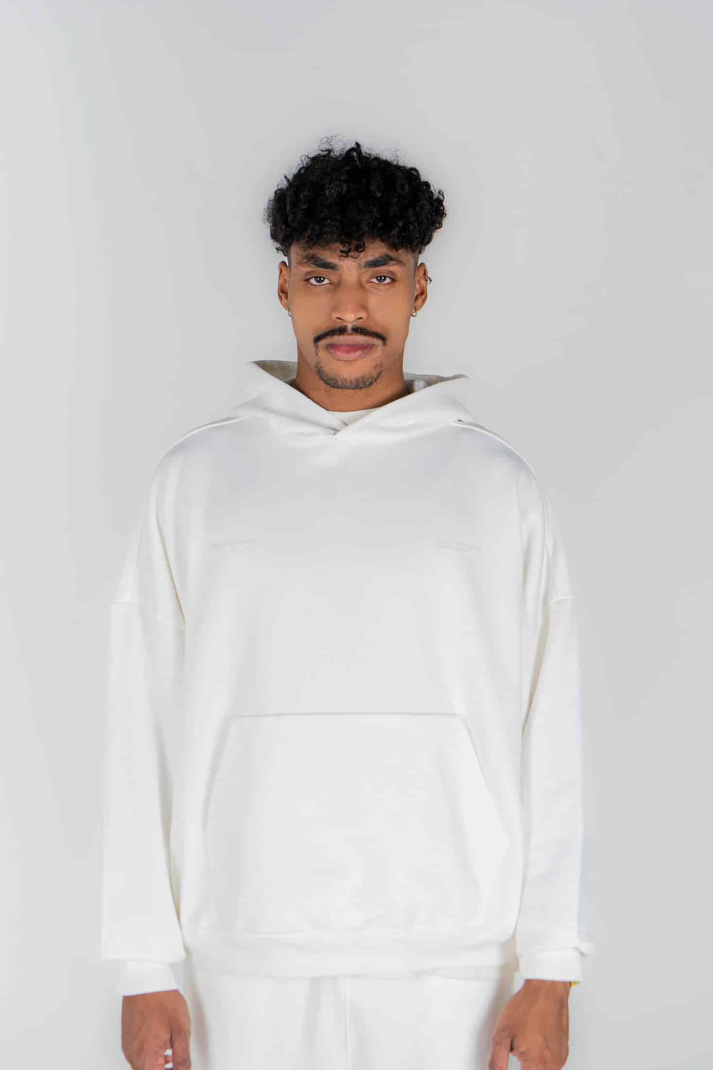 Basic Ivory Hoodie - miniatura 2