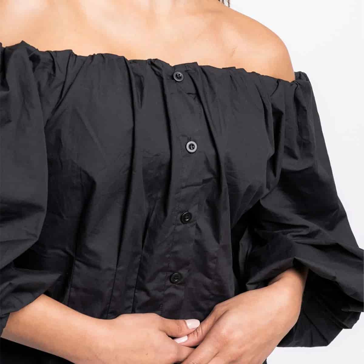 Blusa Cuello Bandeja Knz Lore - miniatura 7