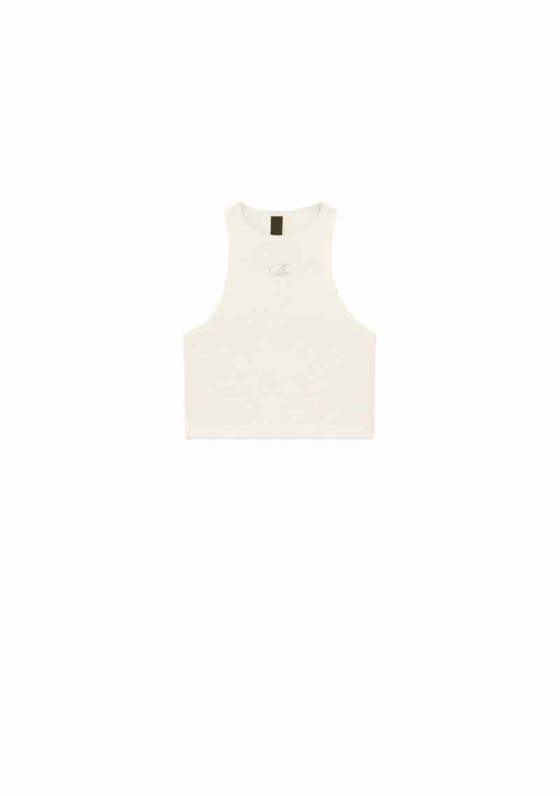 Heraldic cream crop top - miniatura 1