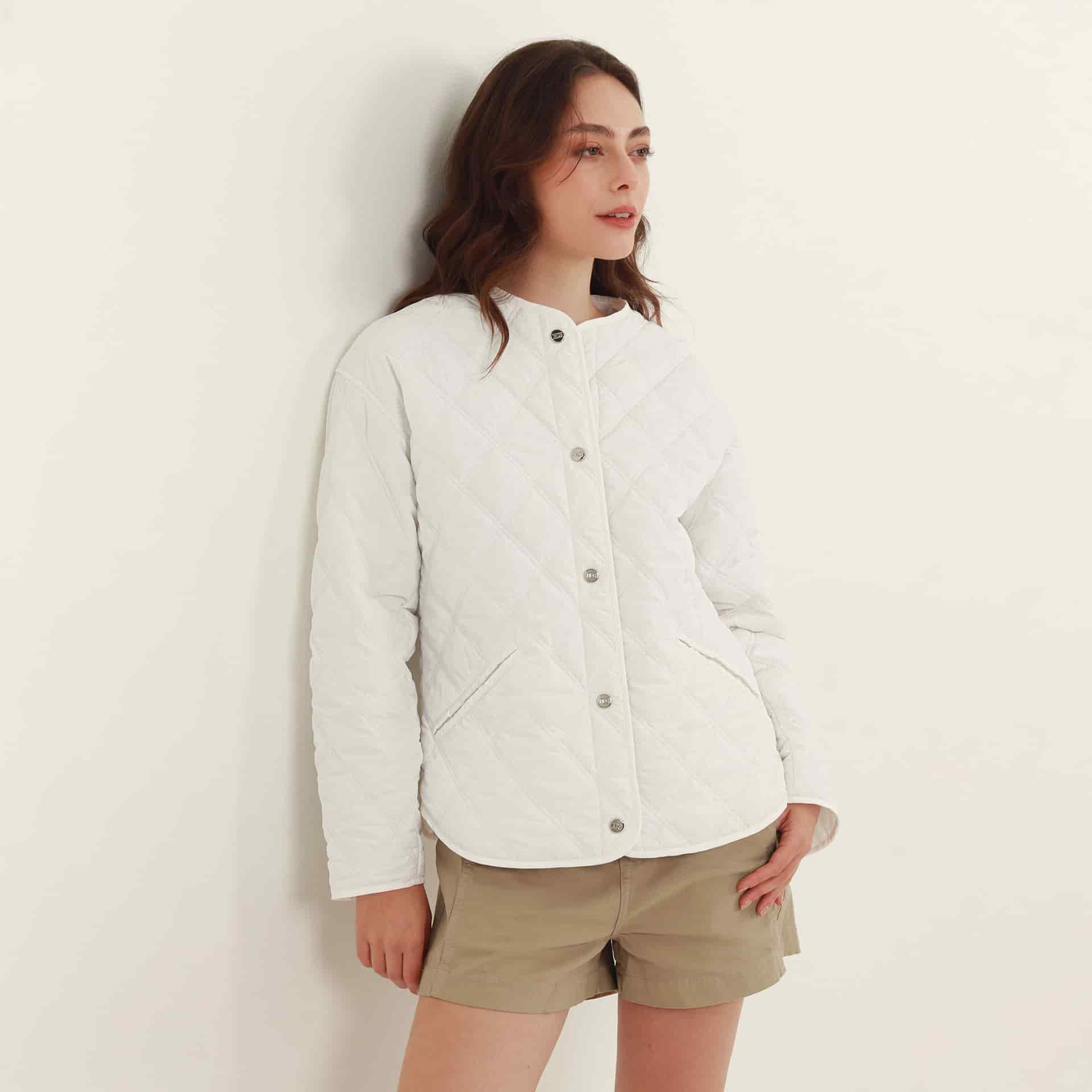 Chaqueta acolchada cuello redondo con capucha y pieza separable - miniatura 8