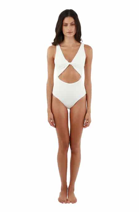 Textured Wave White Twix One Piece - miniatura 1