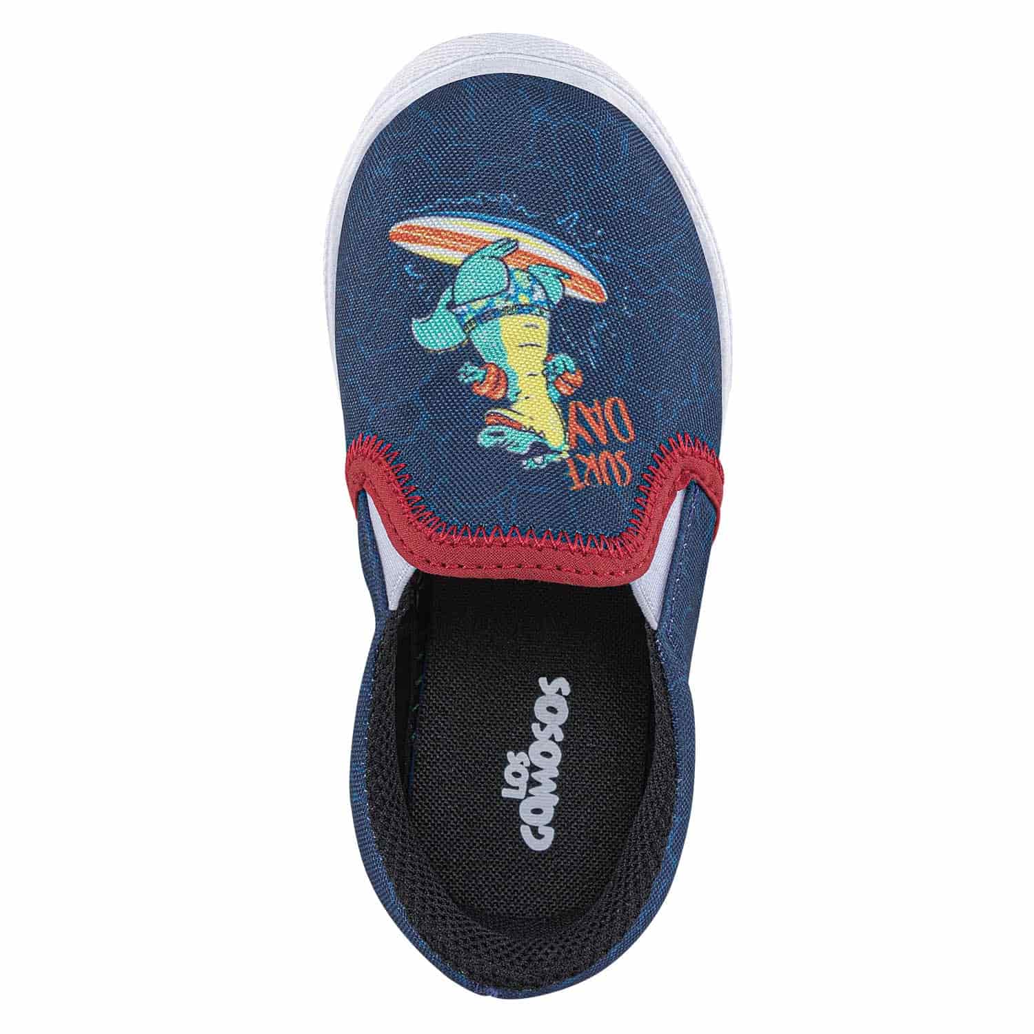 Tenis Casuales Coron Azul Osc Los Gomosos Para Niño - miniatura 6