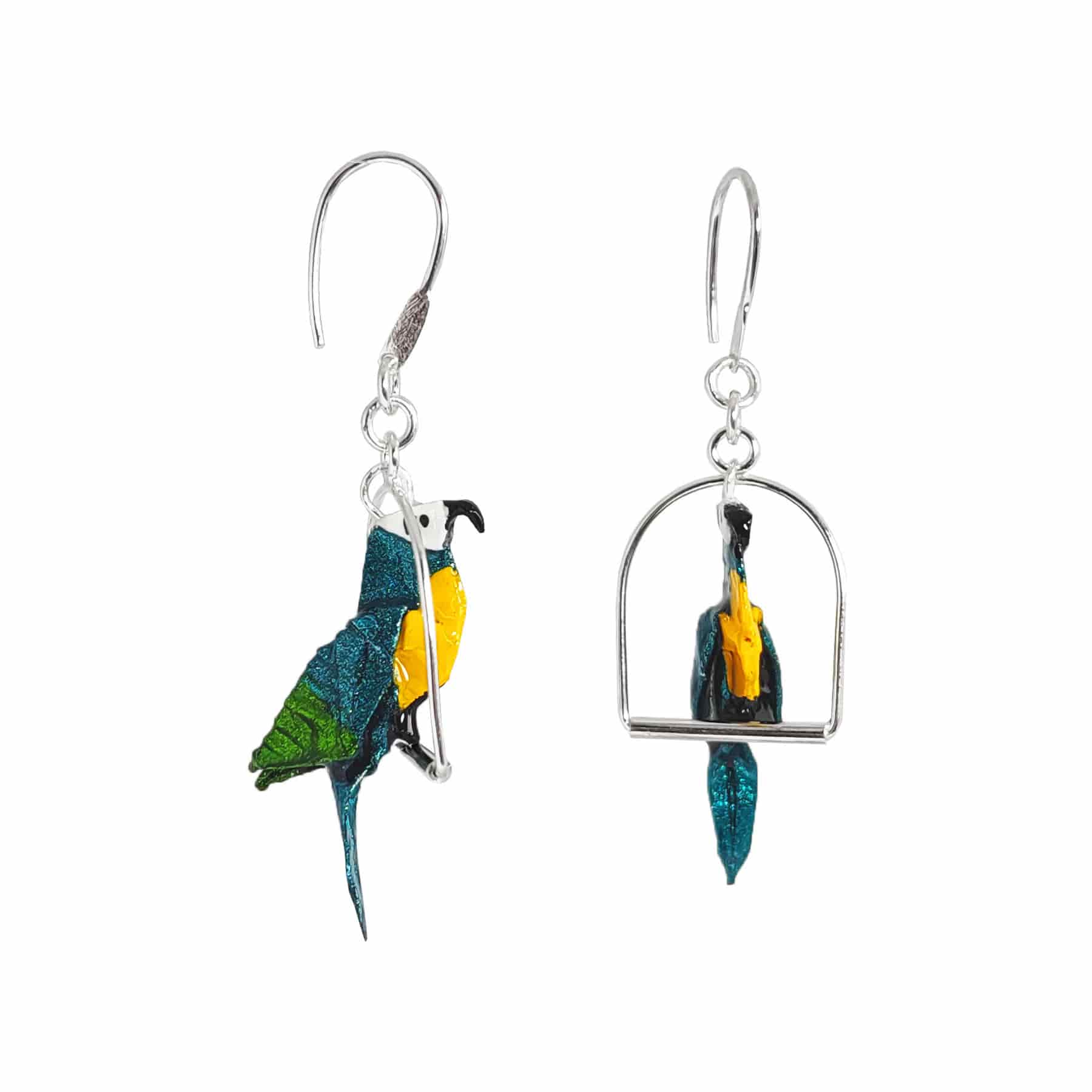 Arete guacamayo soporte - miniatura 1