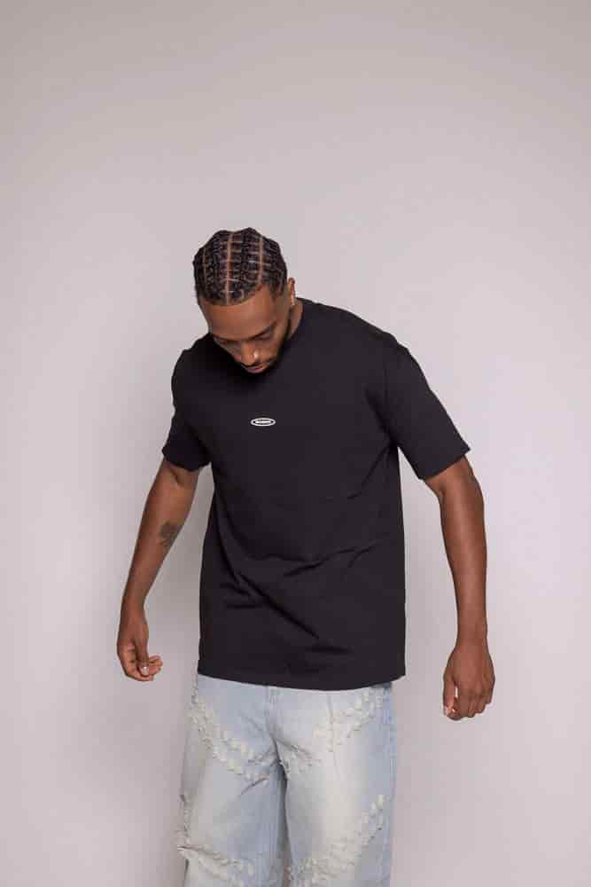 Camiseta Motion Regular-Negra - miniatura 2