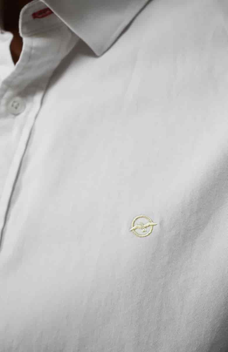 Camisa manga larga Blanca para Hombre - miniatura 2