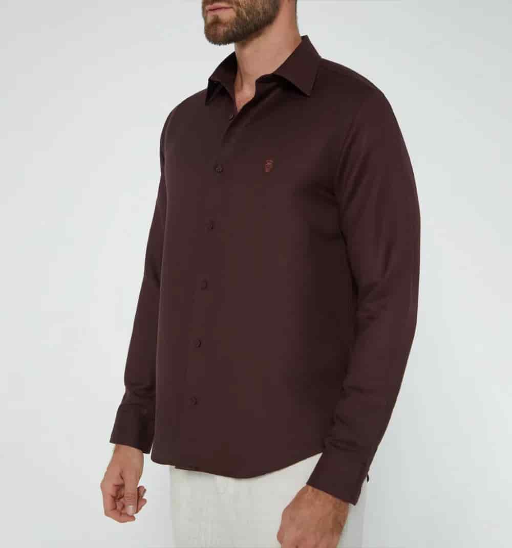 Camisa para hombre de lino - miniatura 28