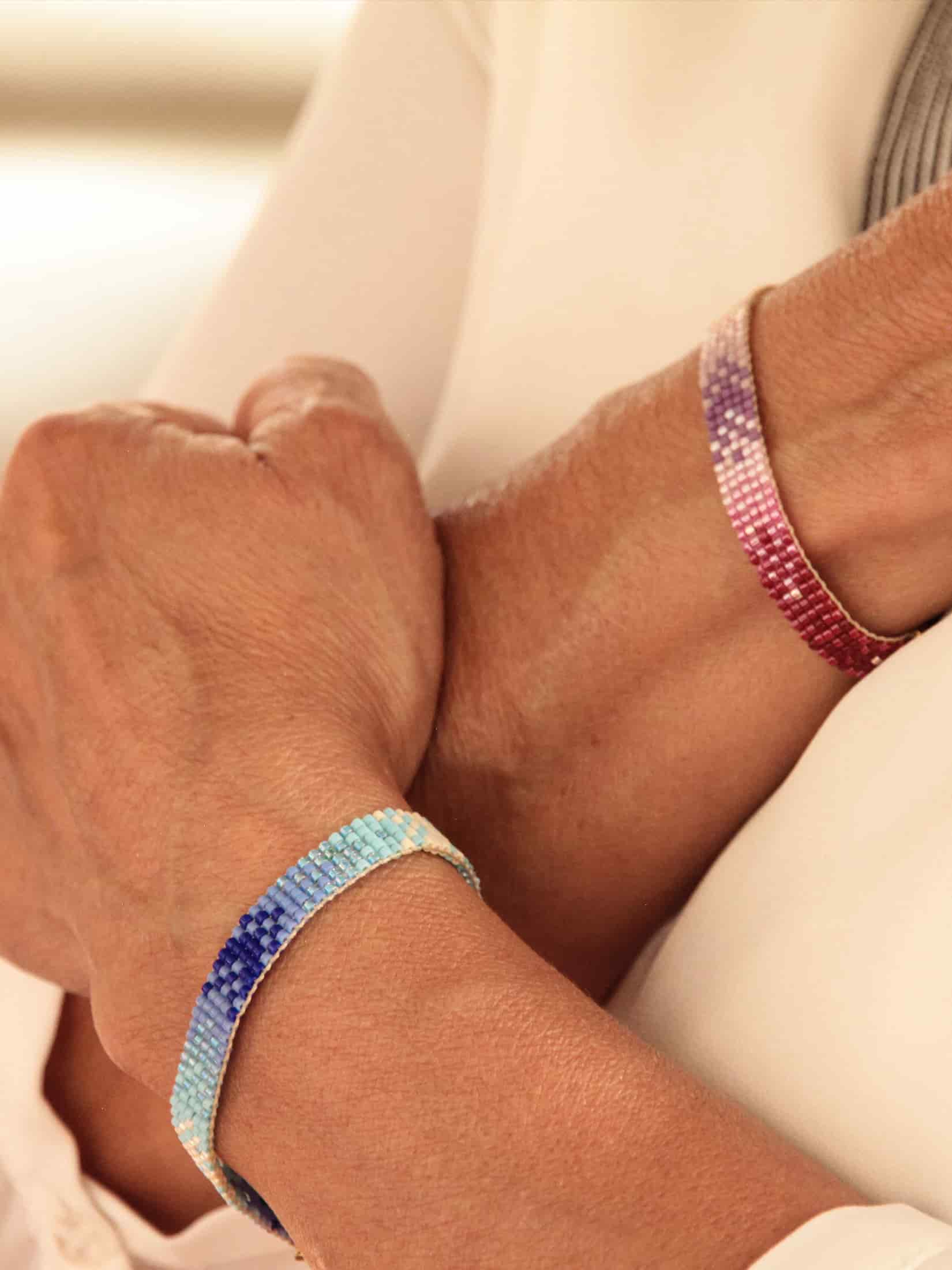 Brazalete Miyuki Cenote 5 puntos - miniatura 2