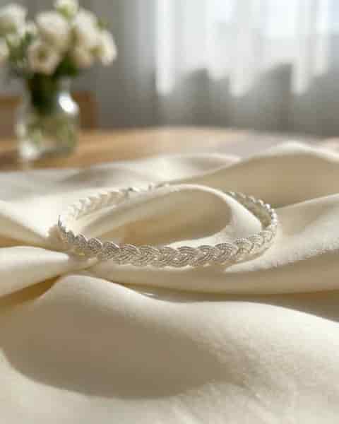Pulsera Orquidea en Plata Ley 950 Filigrana - miniatura 1