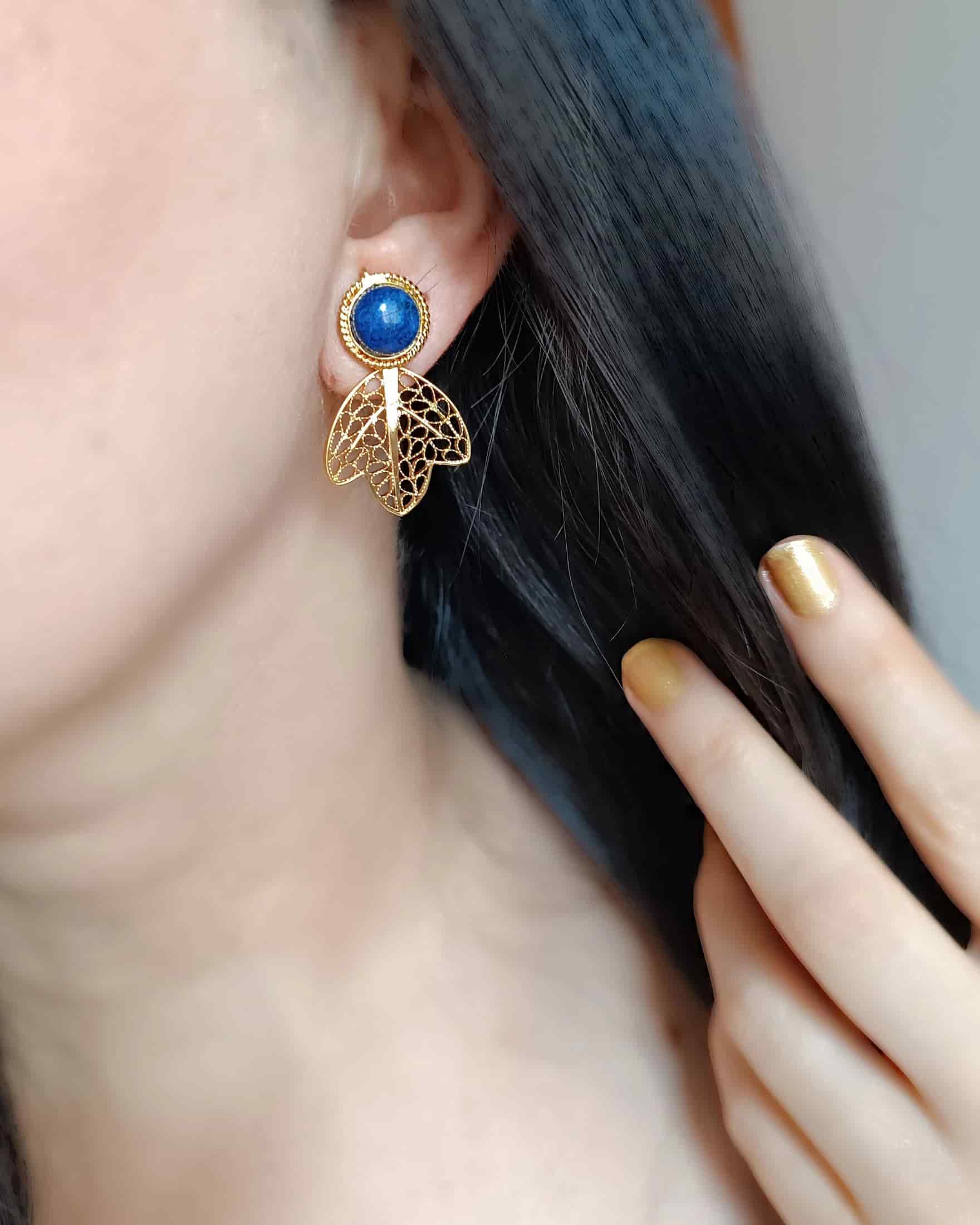 Aretes filigrana  multifuncionales Belisa - miniatura 7