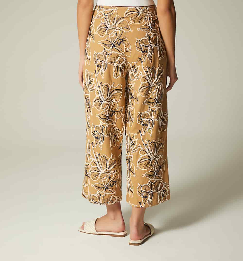 Pantalon culotte tiro alto - miniatura 4