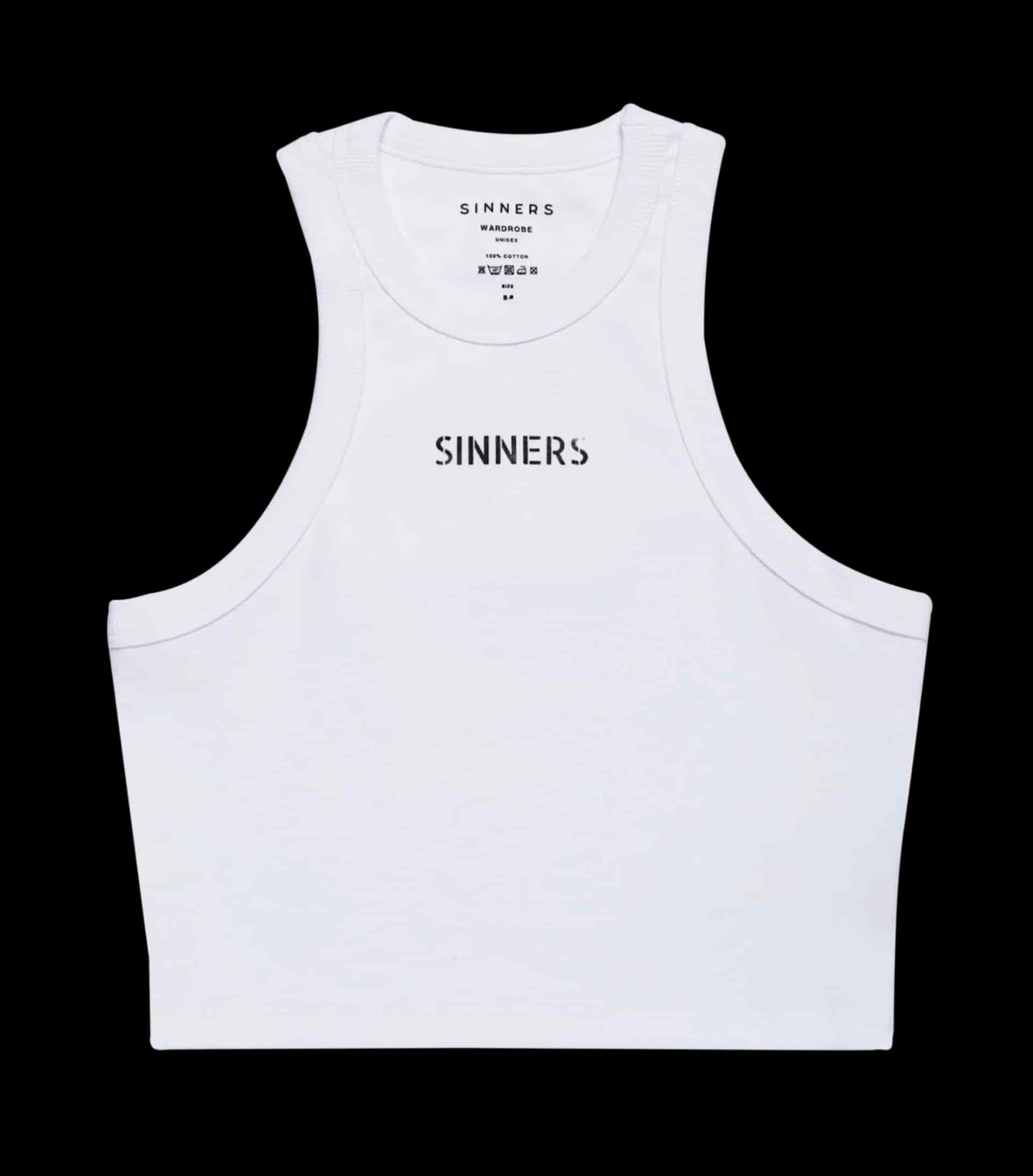 SINNERS WHITE WOMEN TANK TOP - miniatura 7