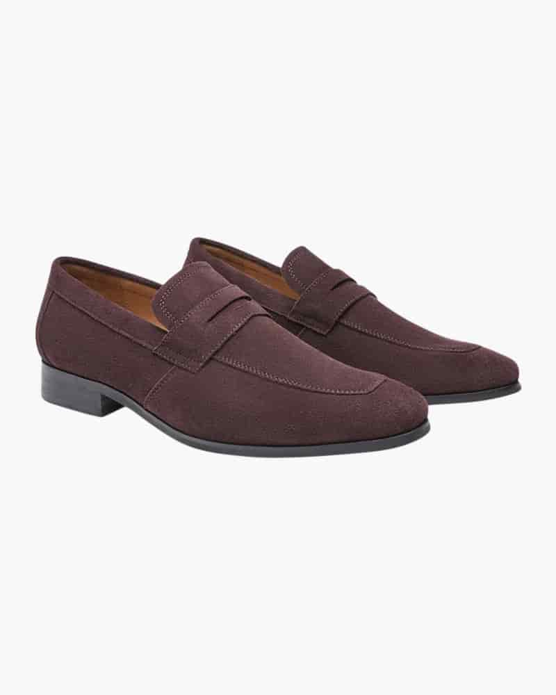 Old Money Suede Penny Loafers - miniatura 4