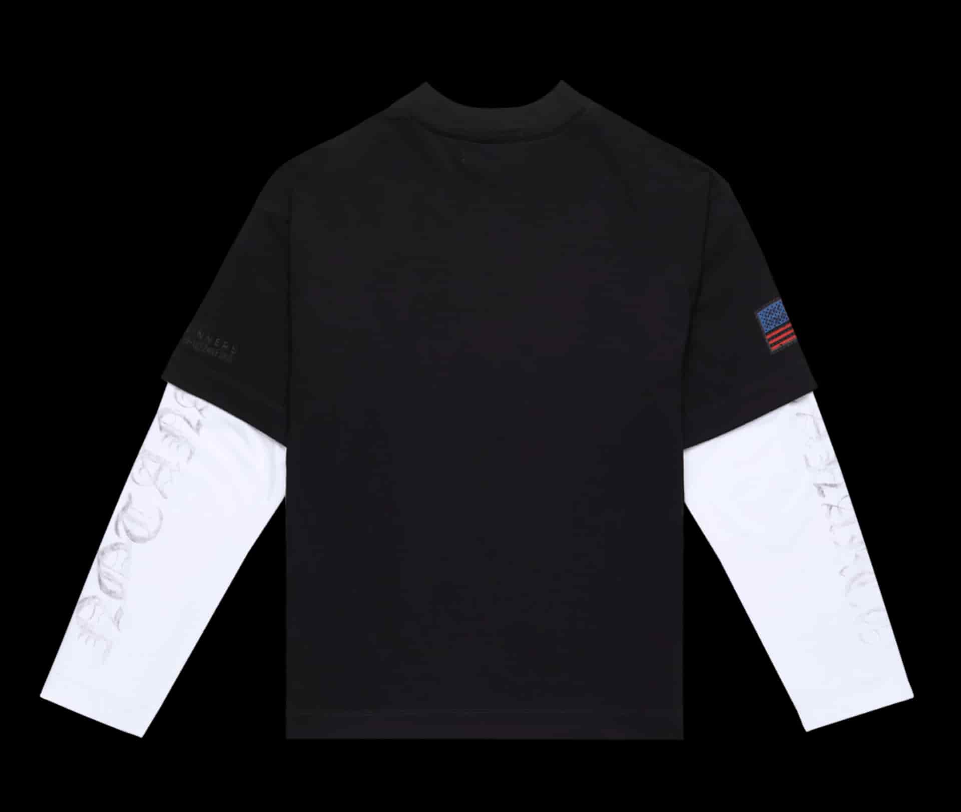 POLIZIA BLACK/WHITE DOUBLE SLEEVE - miniatura 14