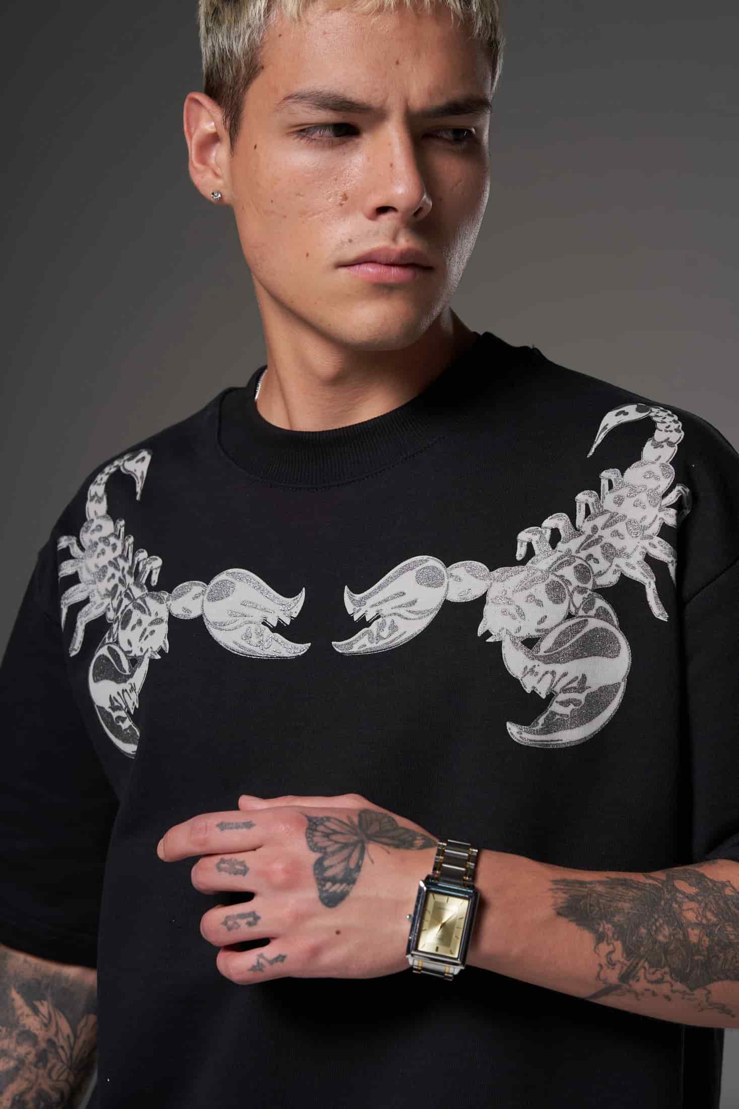 T shirt escorpion 300 gramos 14583 - miniatura 4