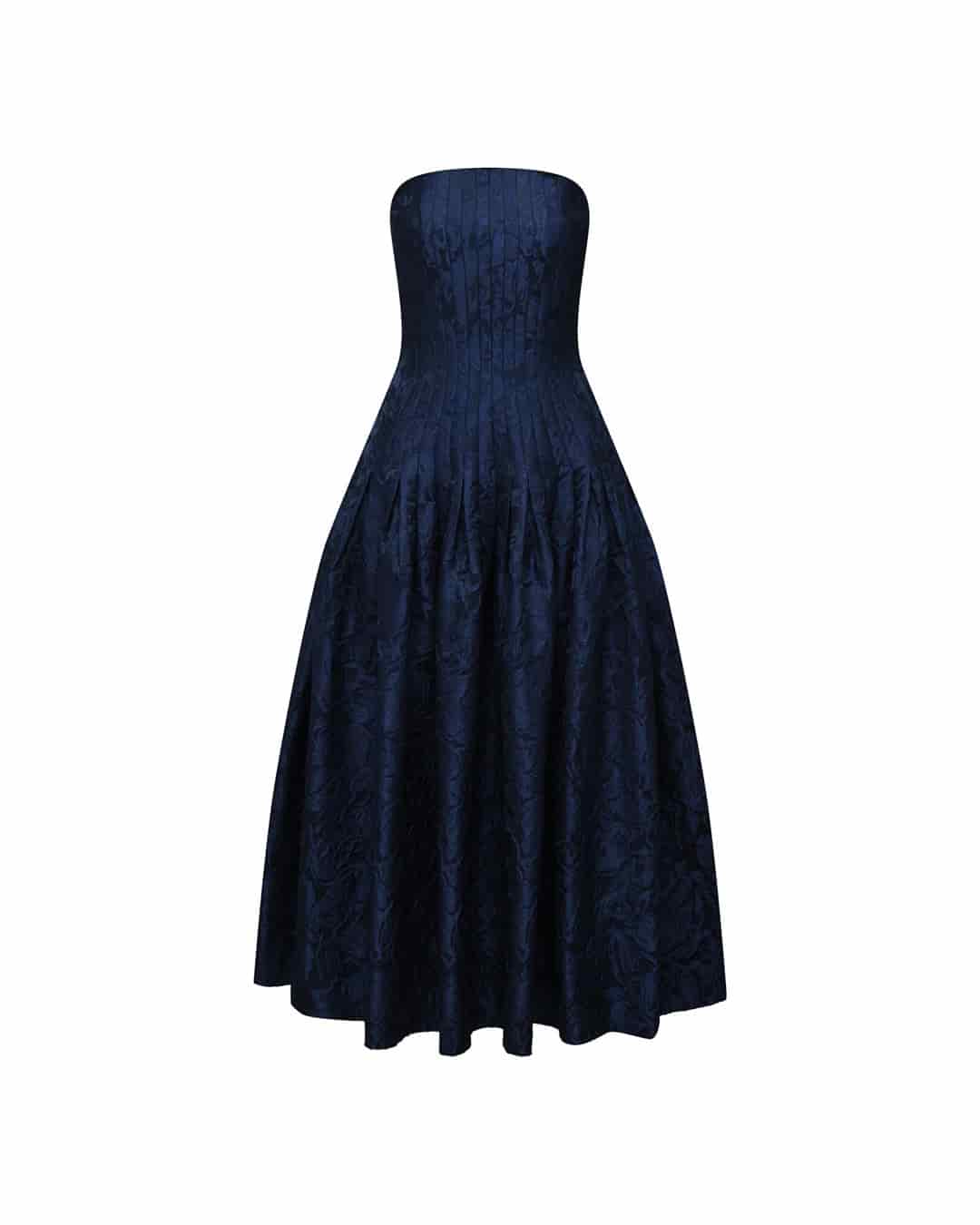 'CAMELIA' MIDI DRESS WITH BELT - miniatura 1