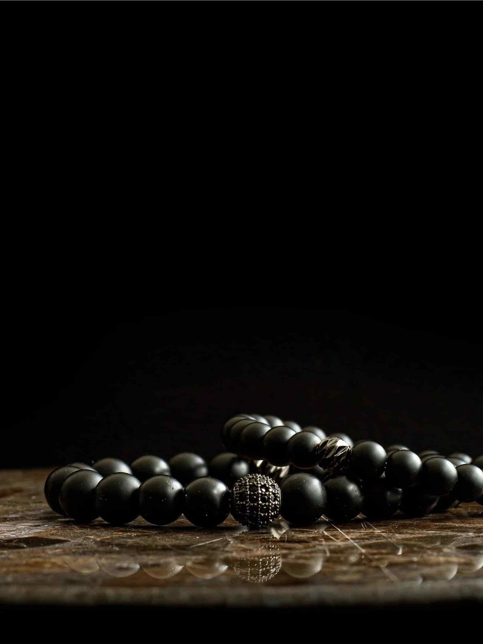 Brazalete All Black 8mm - miniatura 5