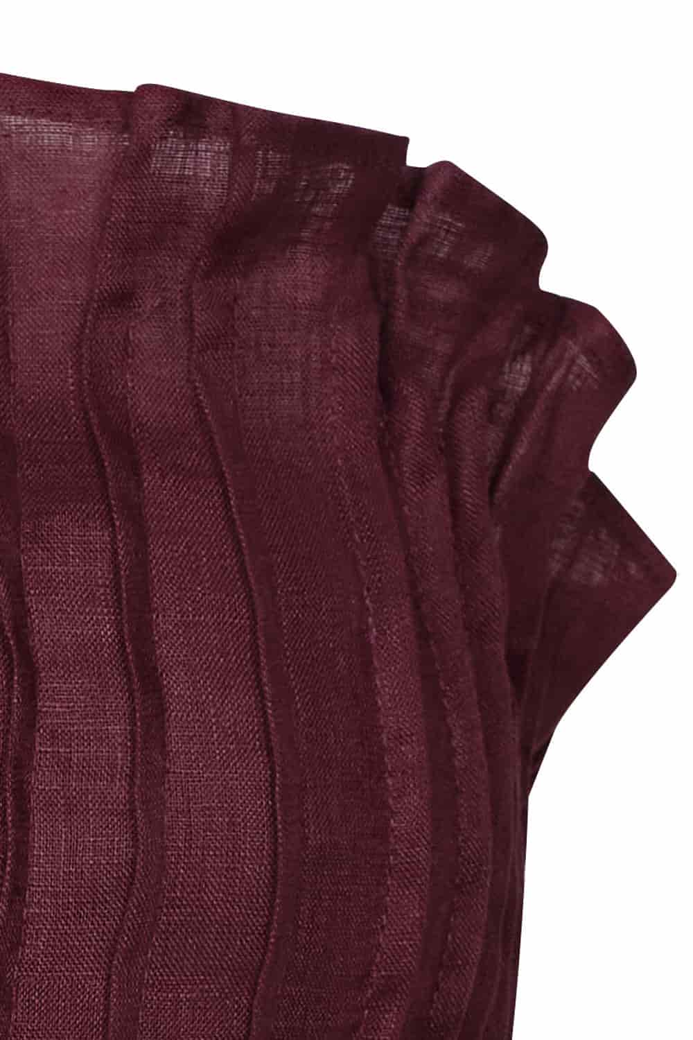 Crop top chiara vinotinto - miniatura 2
