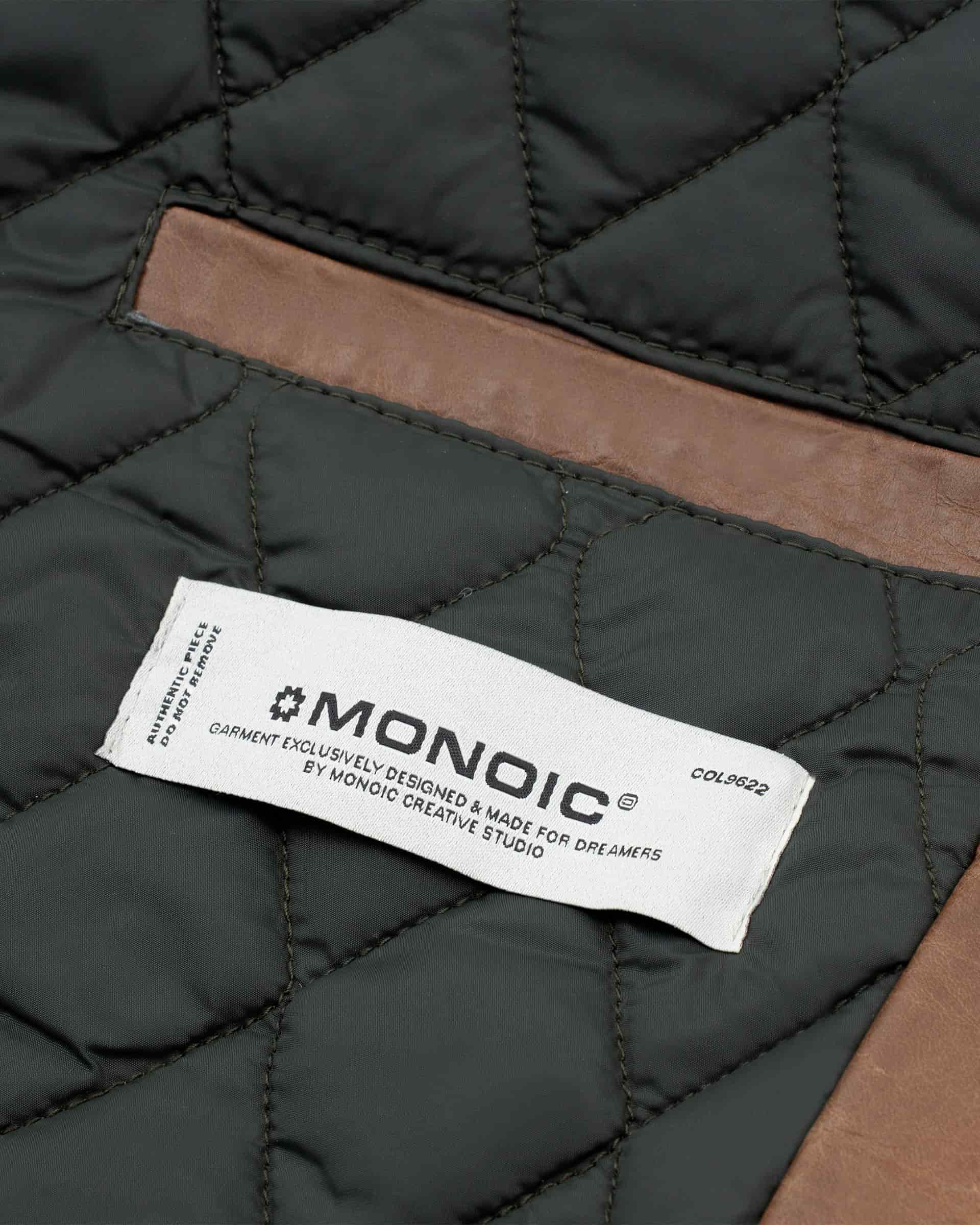 Chaqueta Monogram Leather - Miel - miniatura 4