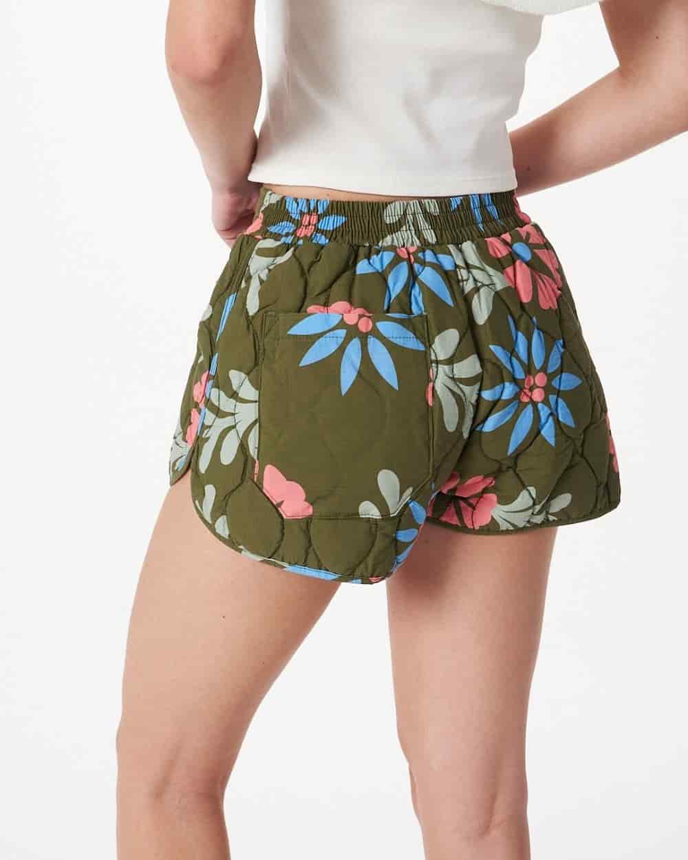 FLORAL QUILTED SHORT - miniatura 4