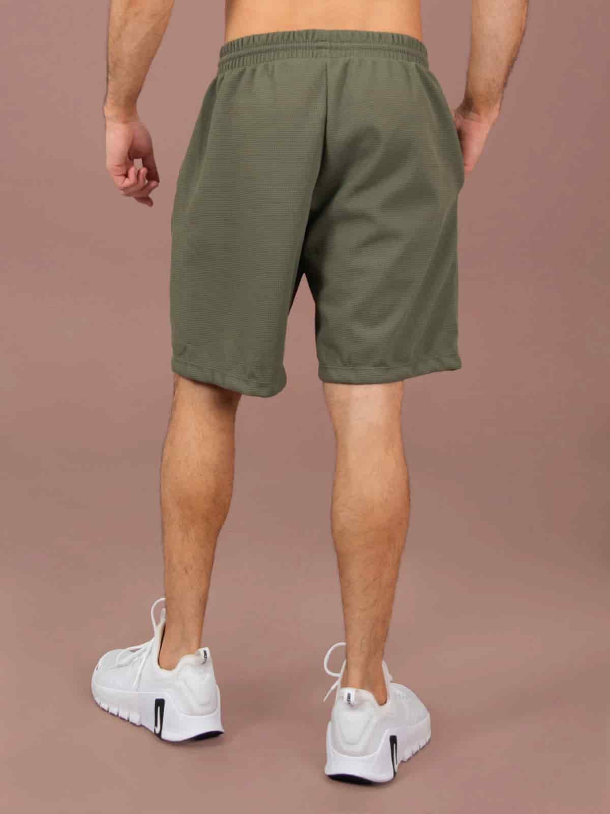 pantaloneta Madrid paris verde militar - miniatura 3