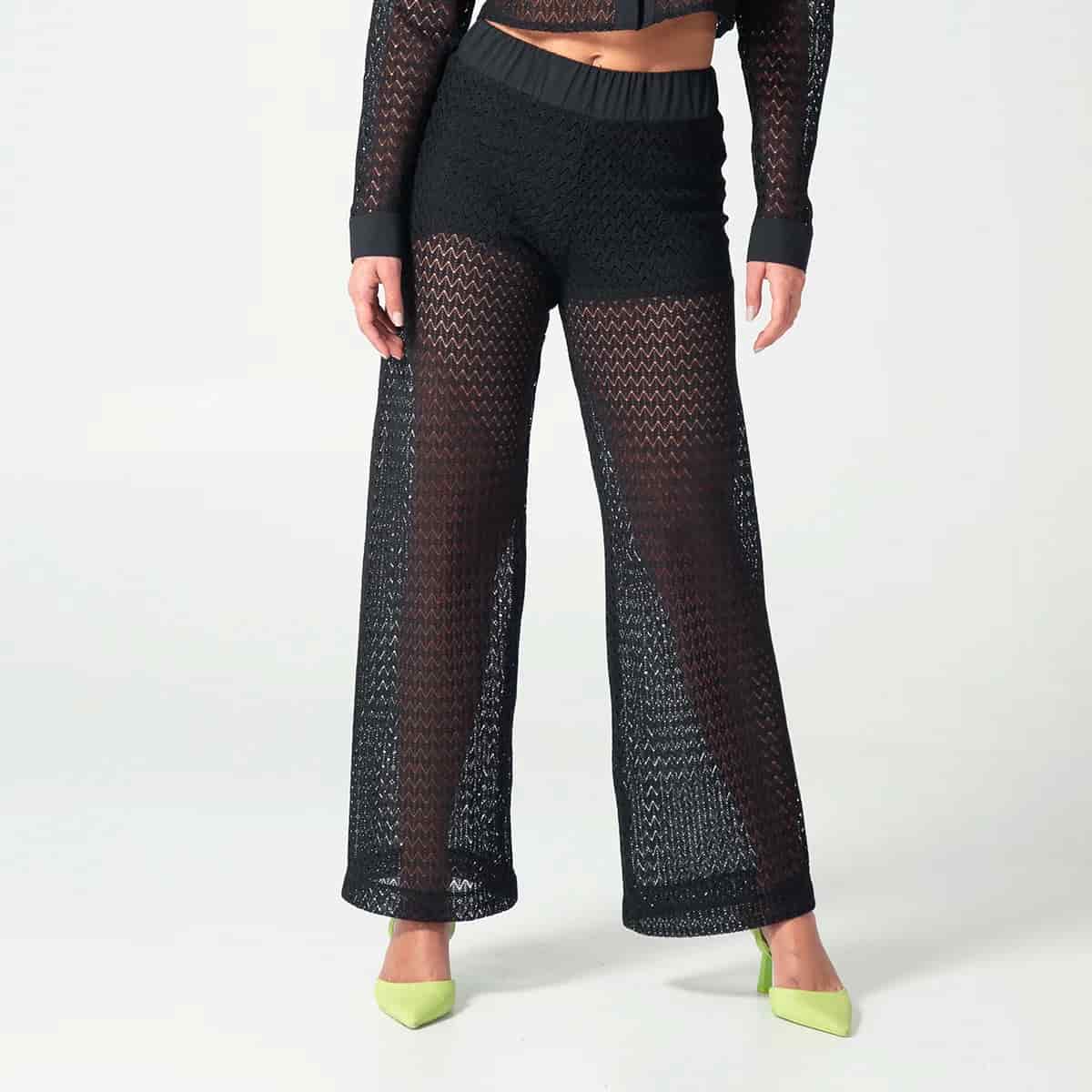 Pantalon Wide Leg Saoko - miniatura 1