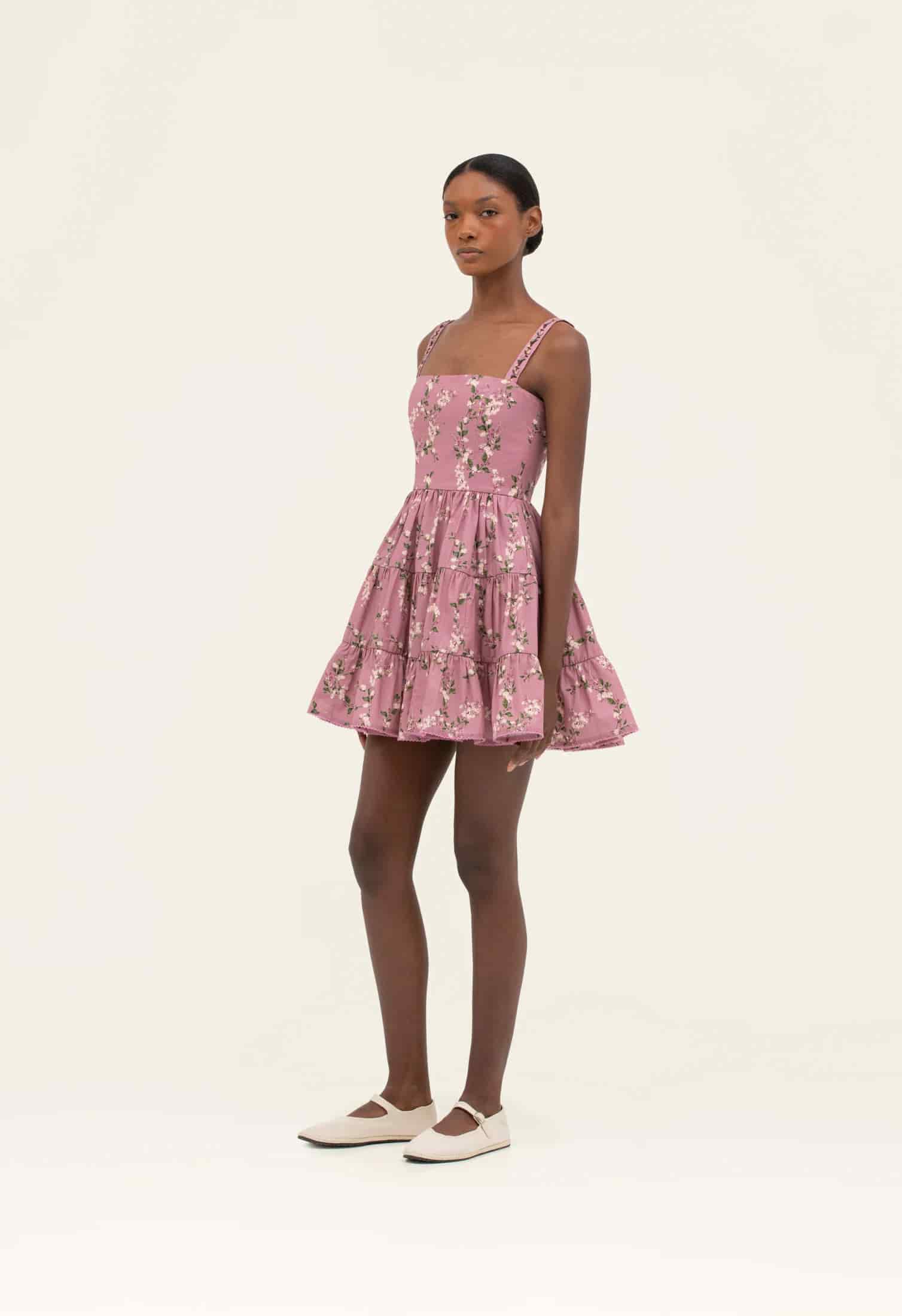 Lima Wisteria Mini Dress - miniatura 11