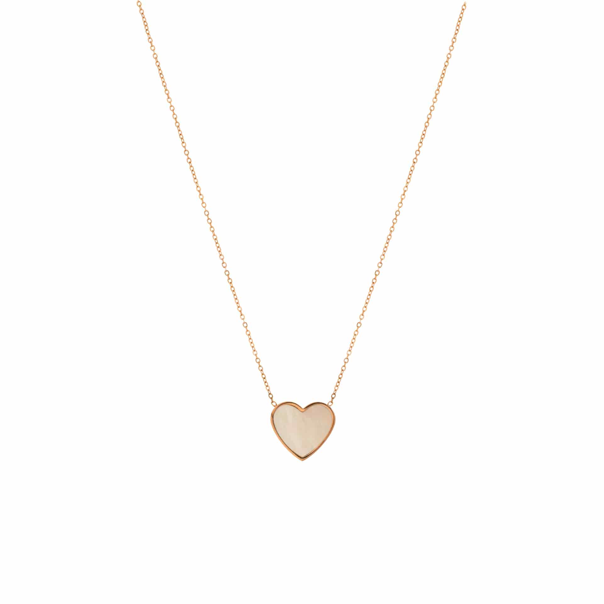 CADENA Mother Of Pearl Heart - miniatura 3