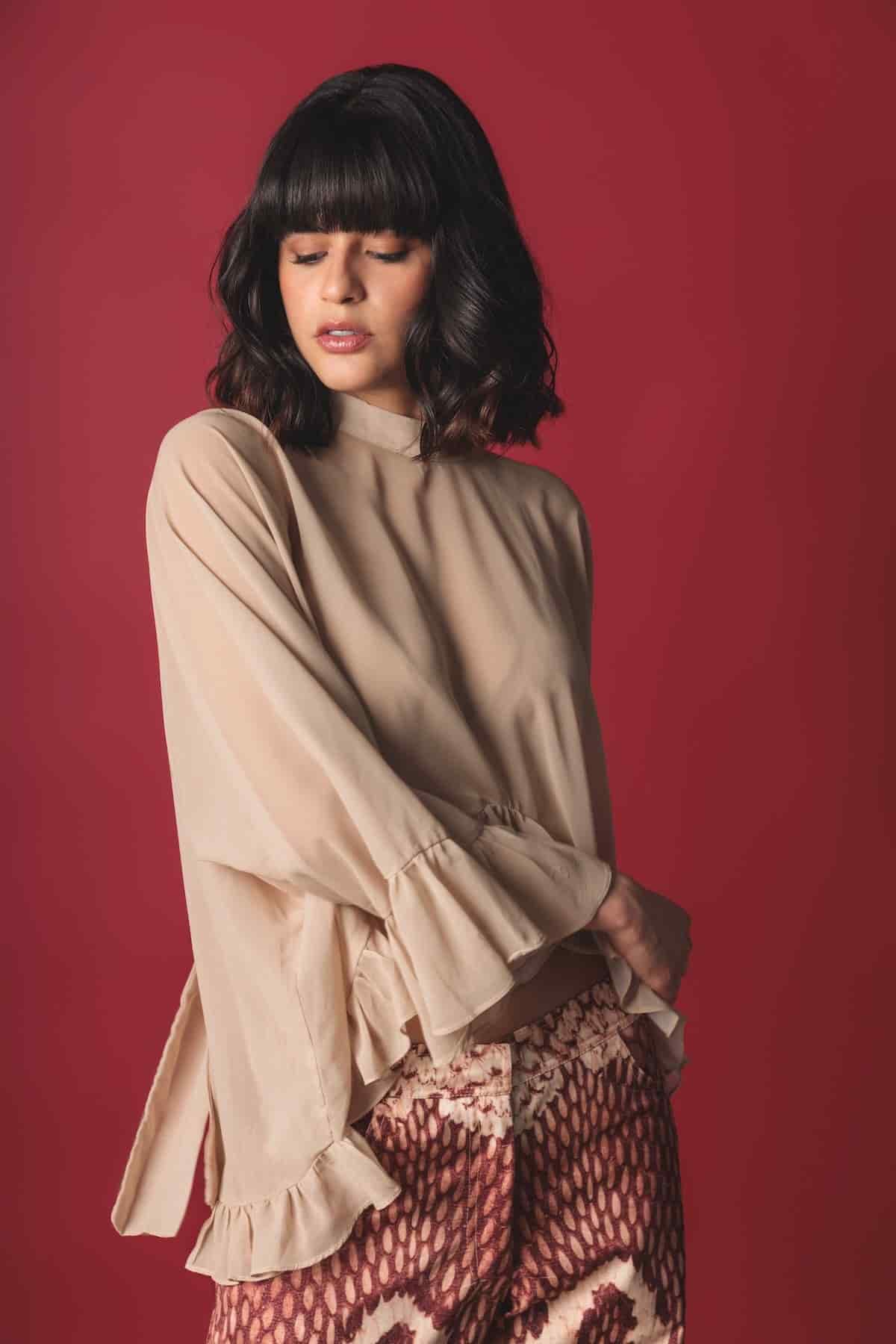 Mariposa Blouse | Buttercream - miniatura 4