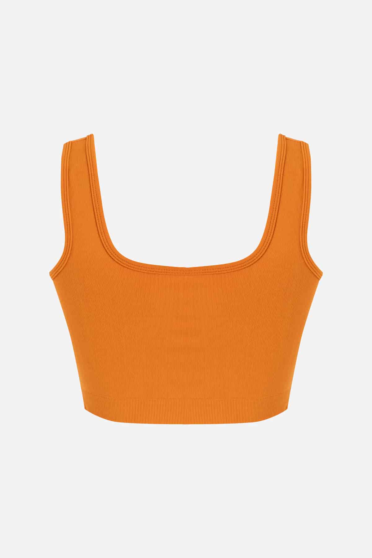 SEAMLESS TOP ORANGE - miniatura 4