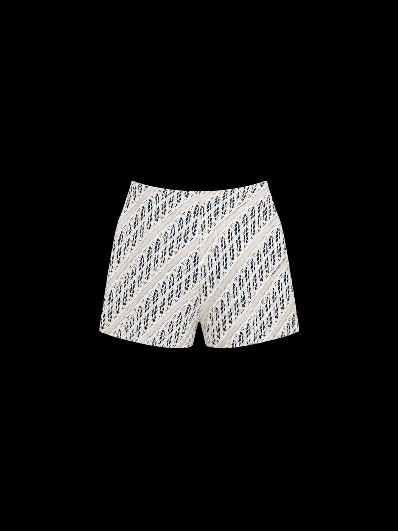 MAUREEN SHORT NAVY BACKGROUD - miniatura 1