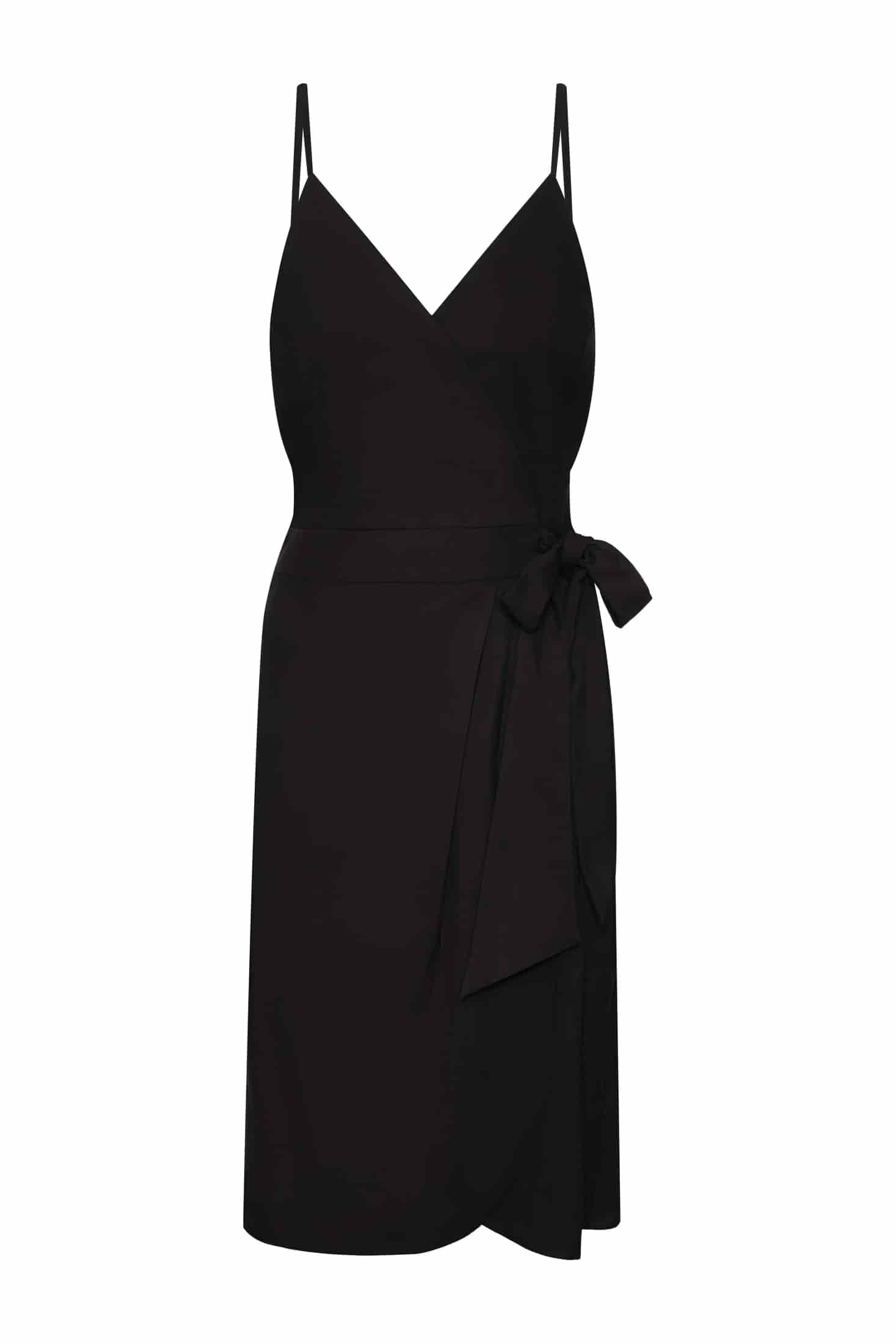 VESTIDO ESPEJISMO NOCTURNO NEGRO - miniatura 1