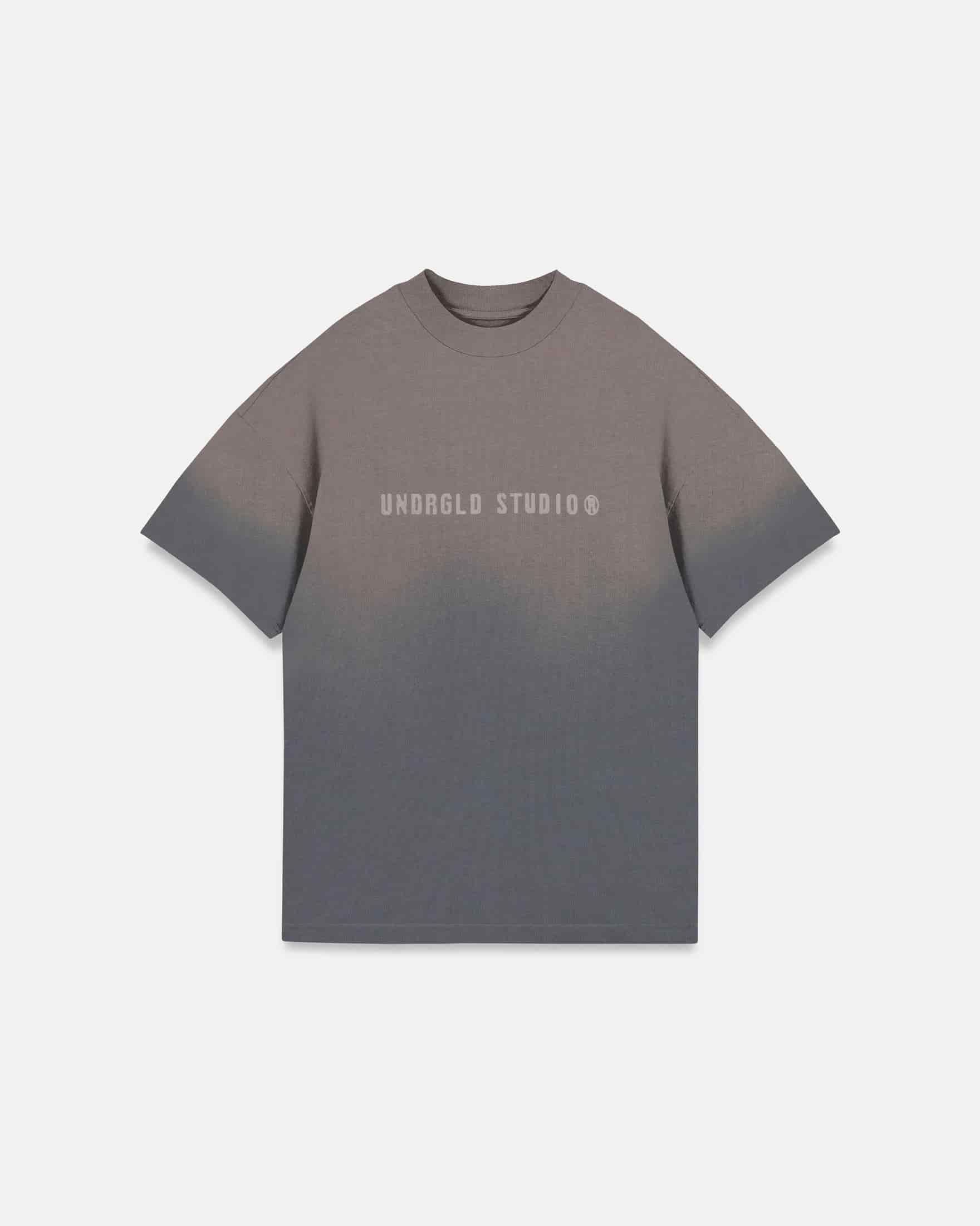Spring Worn Logo Tshirt Sandblast Gray - miniatura 3