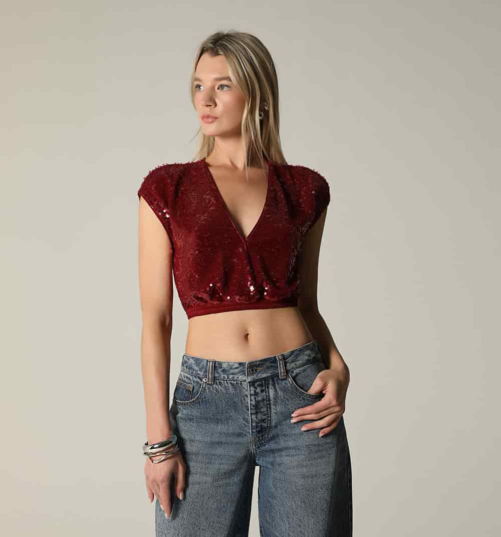 Blusa sisa cruzada - miniatura 3