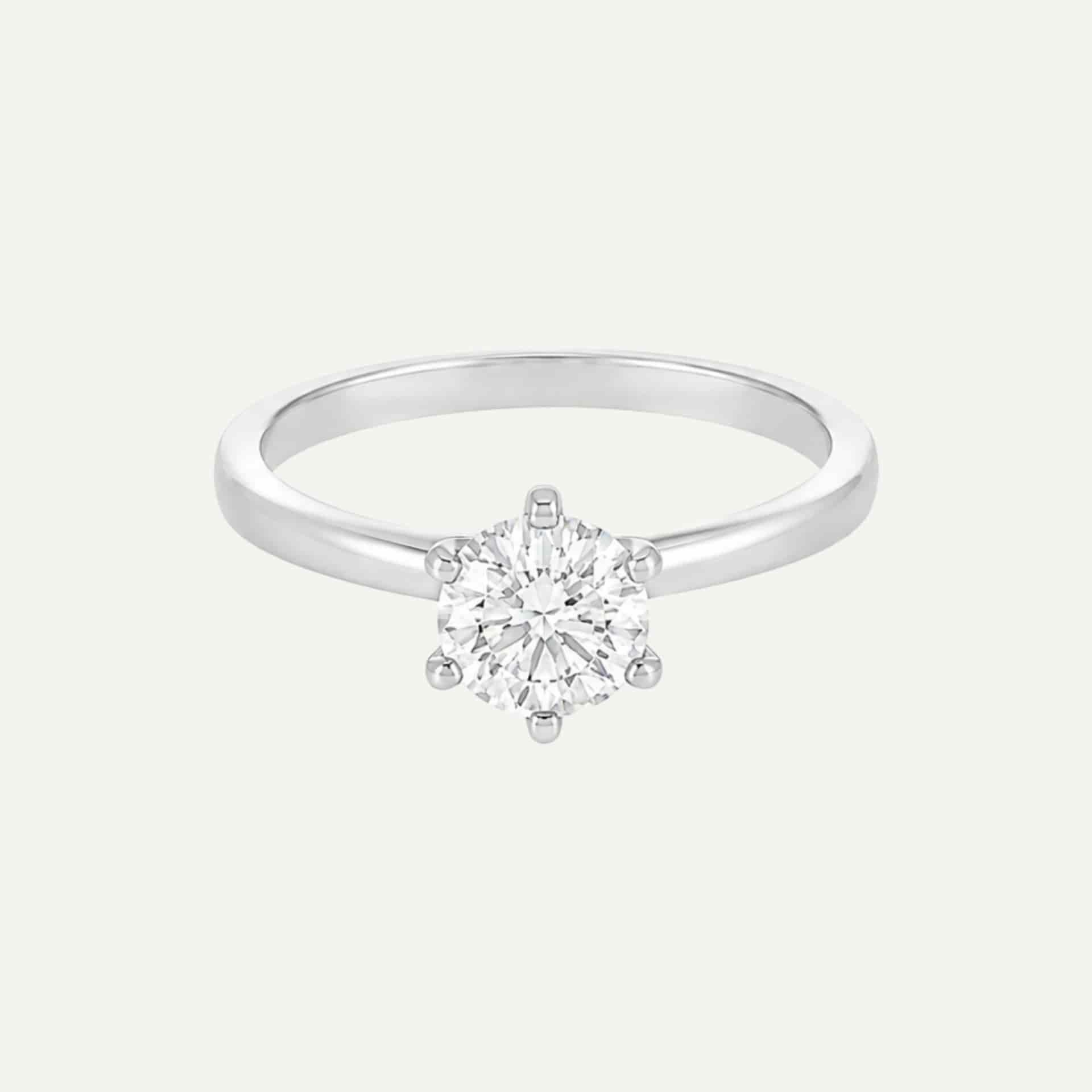 Anillo Seis uñas engagement ring - miniatura 6